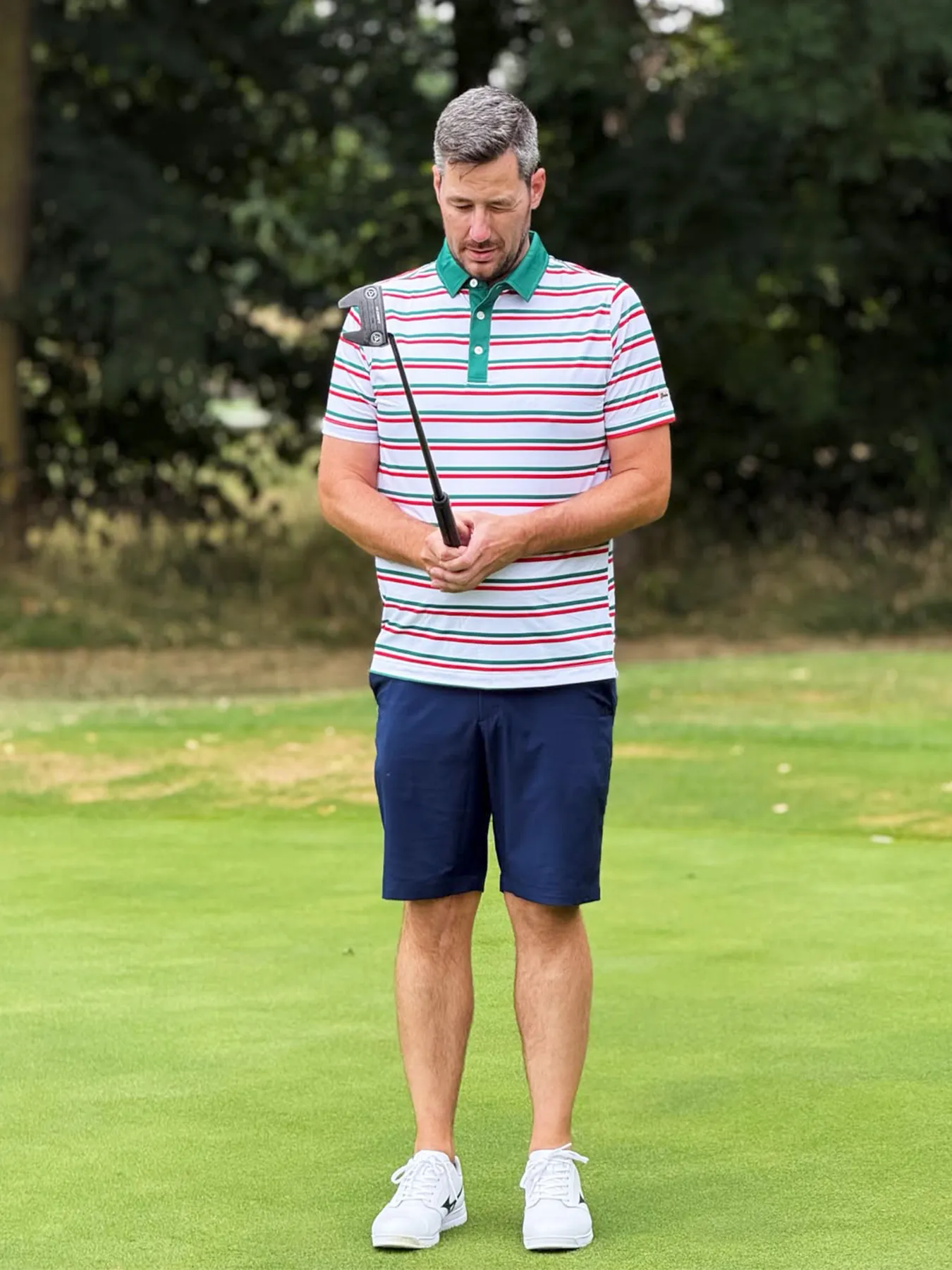 Azteca Stripe Polo