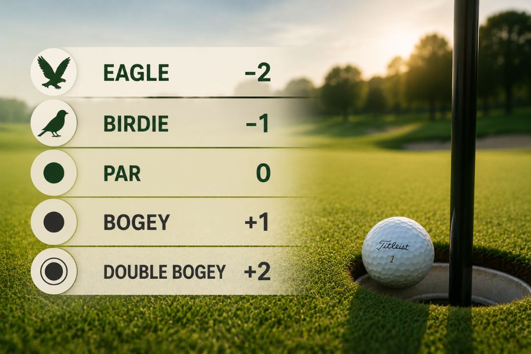 Birdie vs Par vs Eagle vs Bogey