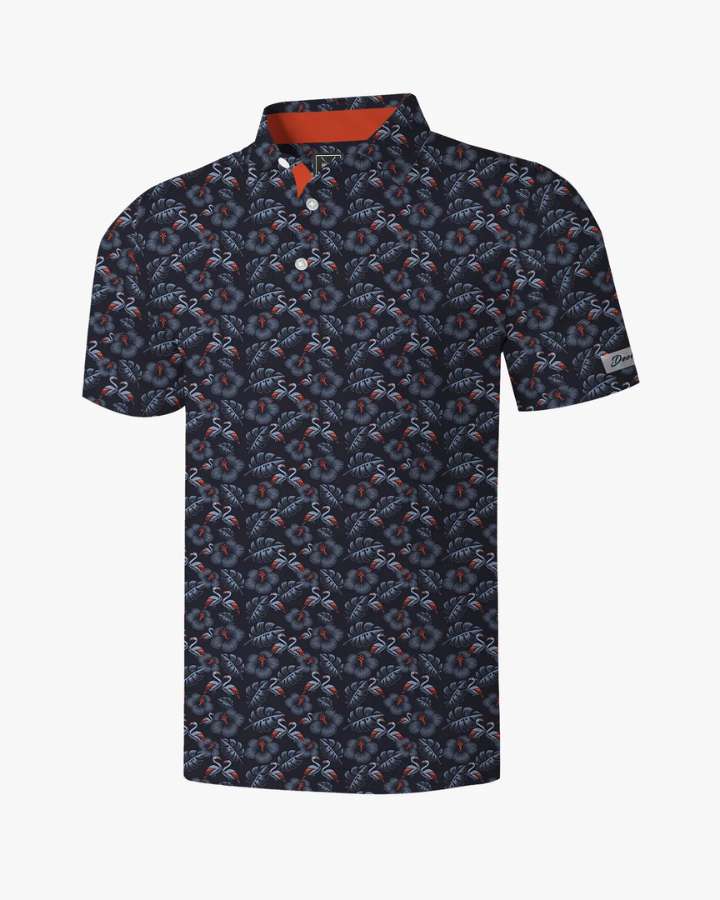 Black Midnight Mingos Polo