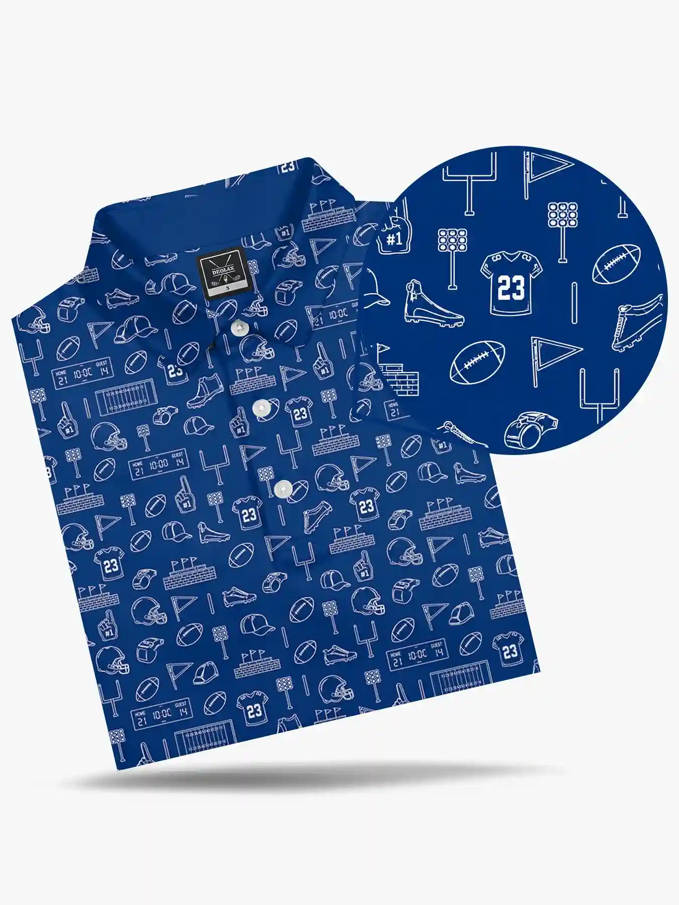 Blitz Men's Football Polo Shirt - Deolax