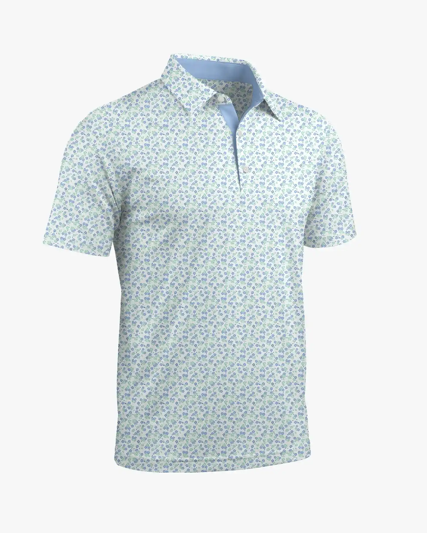 Bluebell Ditsy Polo - Deolax