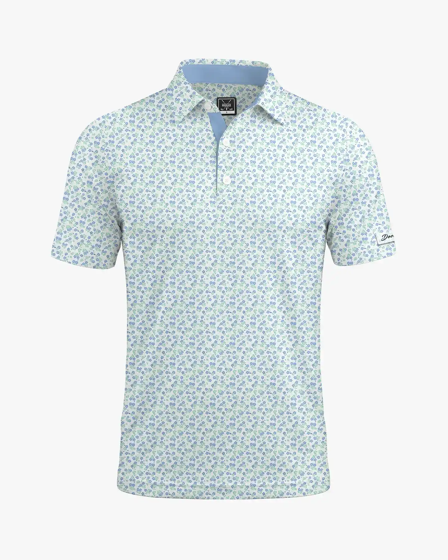 Bluebell Ditsy Polo - Deolax