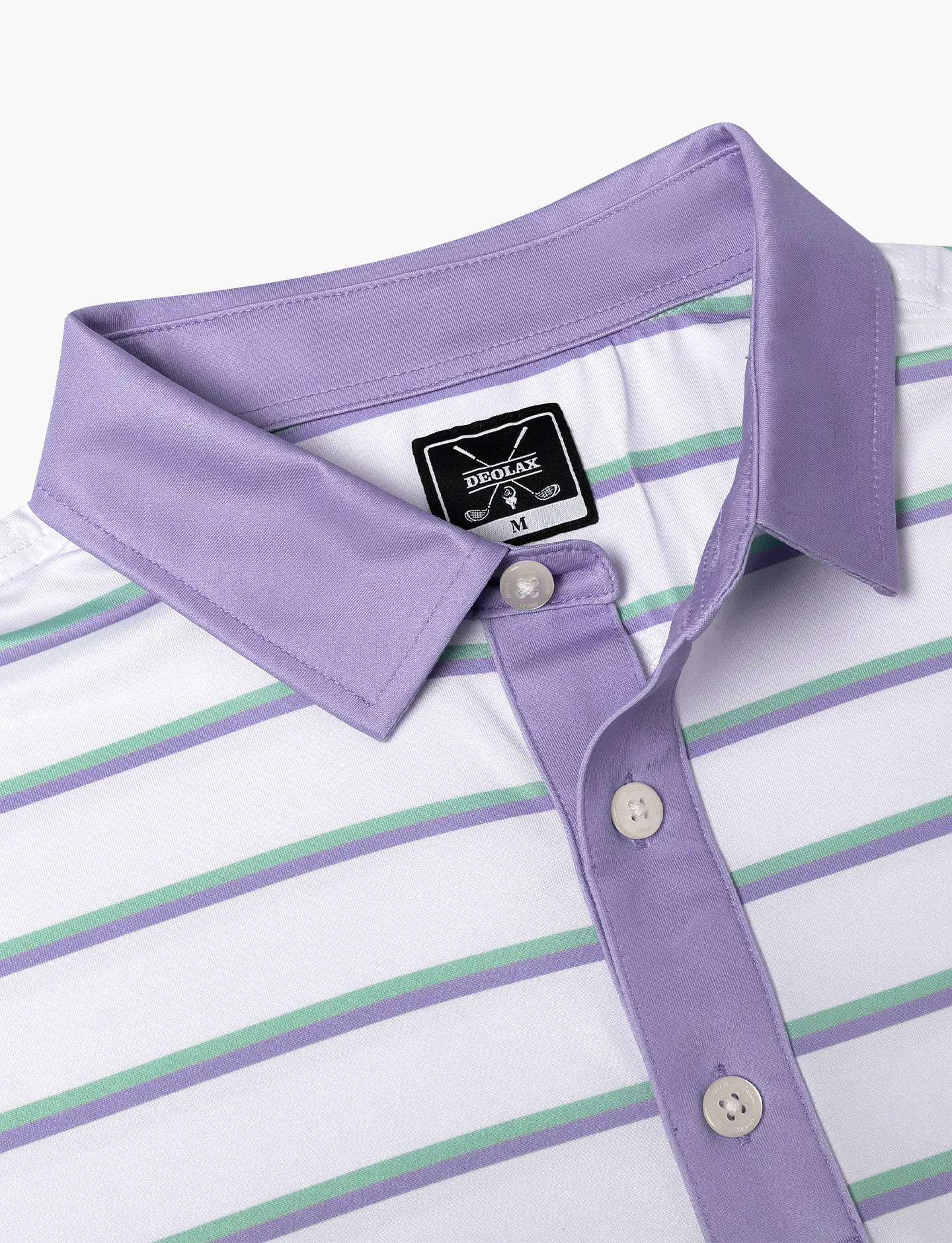 Bold Stripe Performance Polo