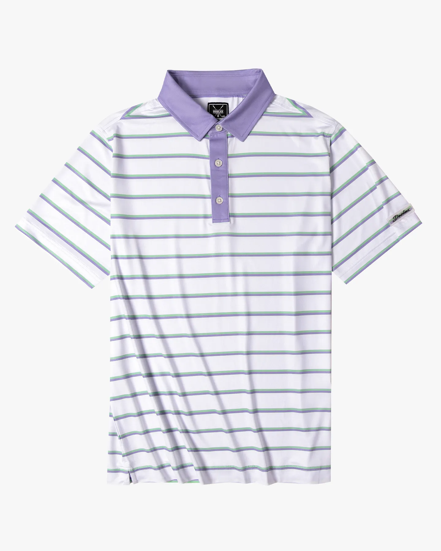 Bold Stripe Performance Polo