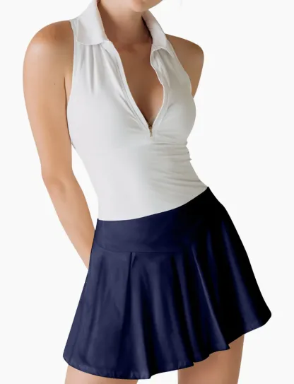 Breezy Cool Skorts - Pacific Blue - Deolax