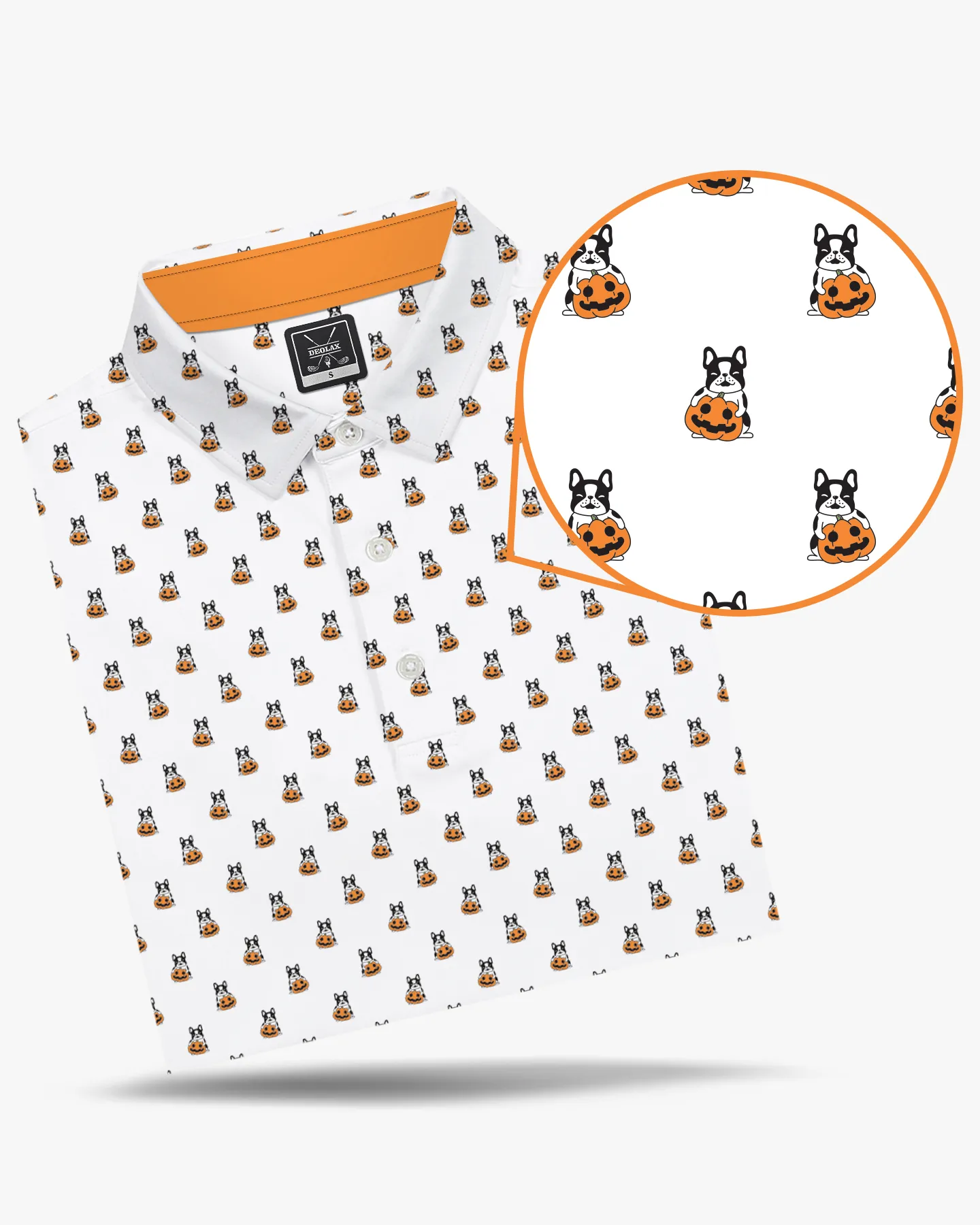 Bulldog Pumpkin Polo - Deolax