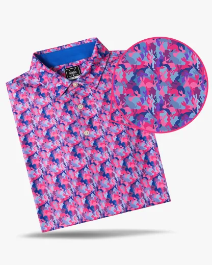 Bunny Camo Polo
