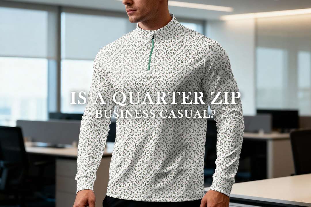 Business Casual Quarter Zip