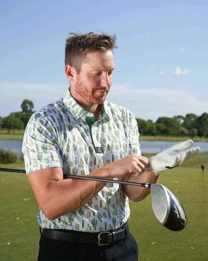 Cactus Cool Tech Performance Polo