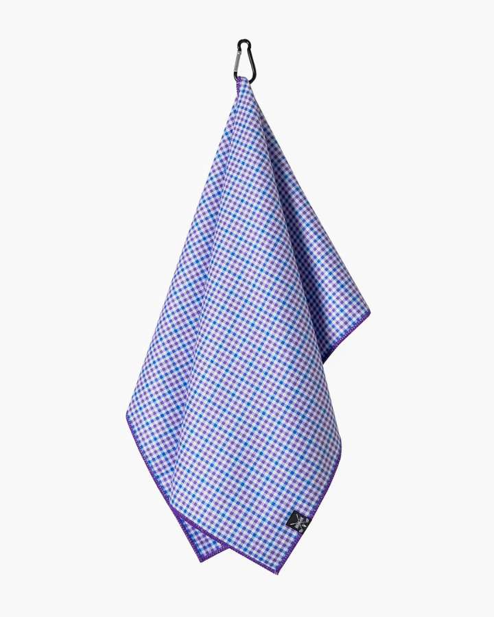 Checked Golf Towel
