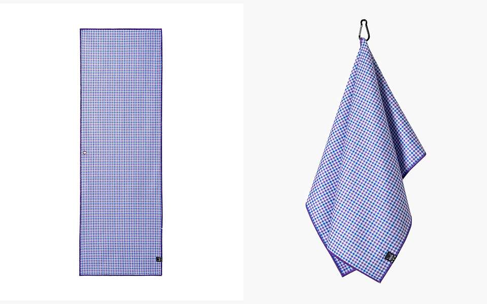 Checked Golf Towel