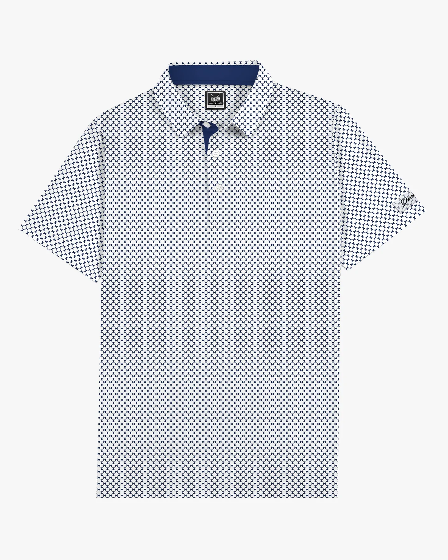  Geo Print Polo - Deolax
