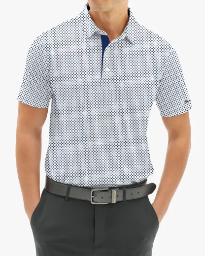  Geo Print Polo - Deolax