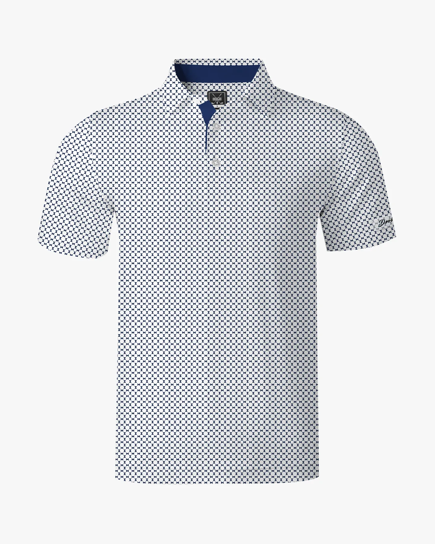  Geo Print Polo - Deolax