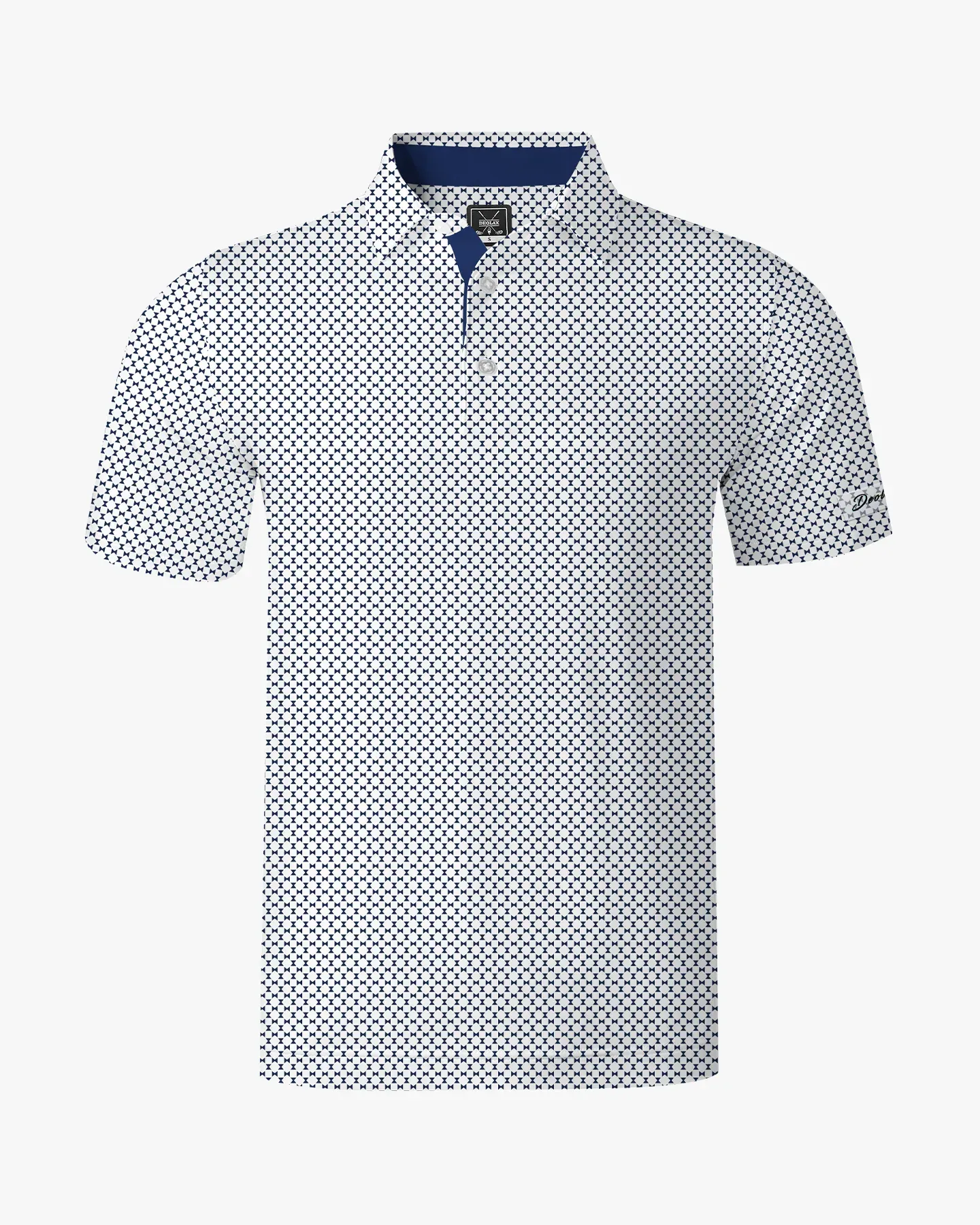  Geo Print Polo - Deolax