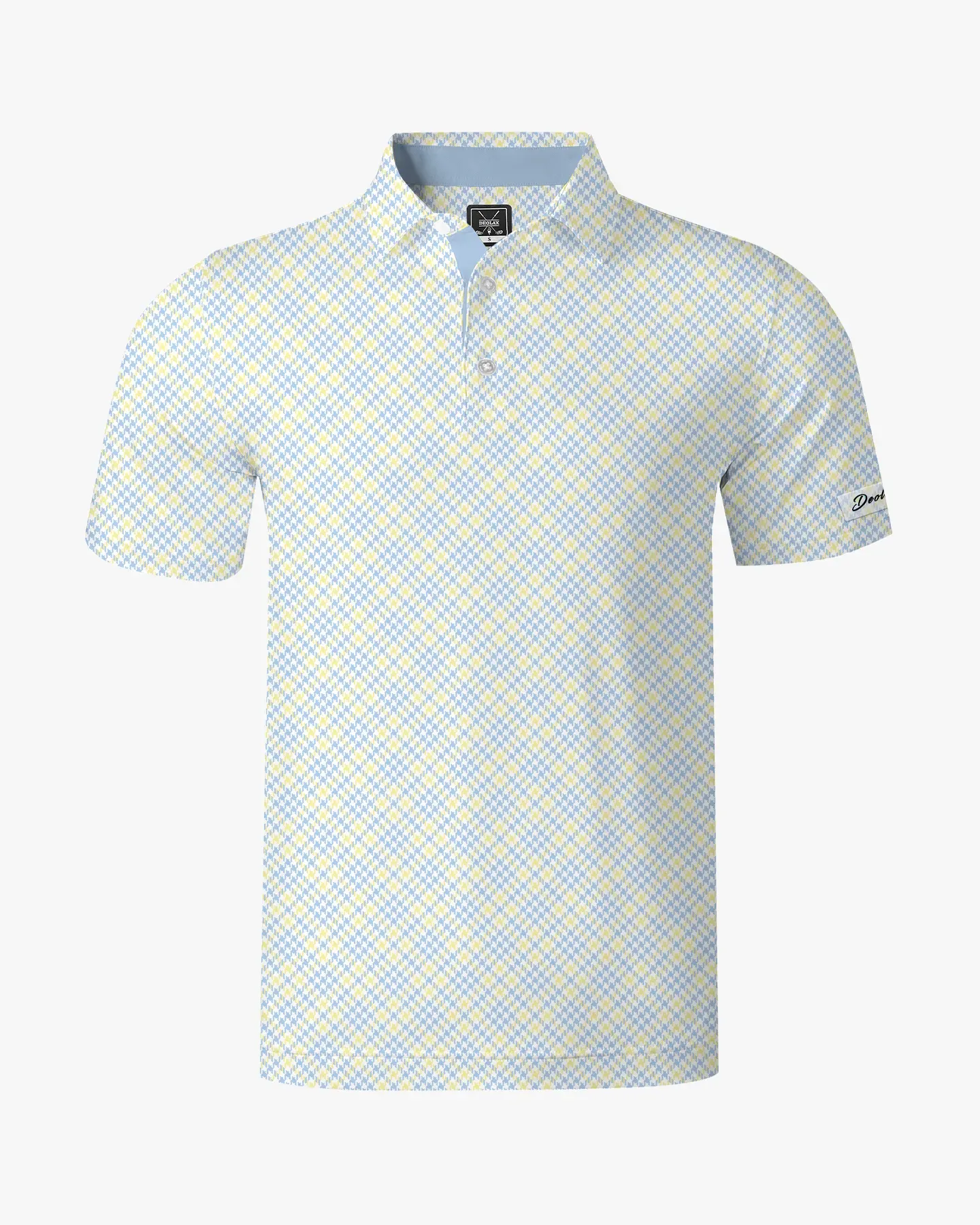 Checked Polo - Yellow - Deolax