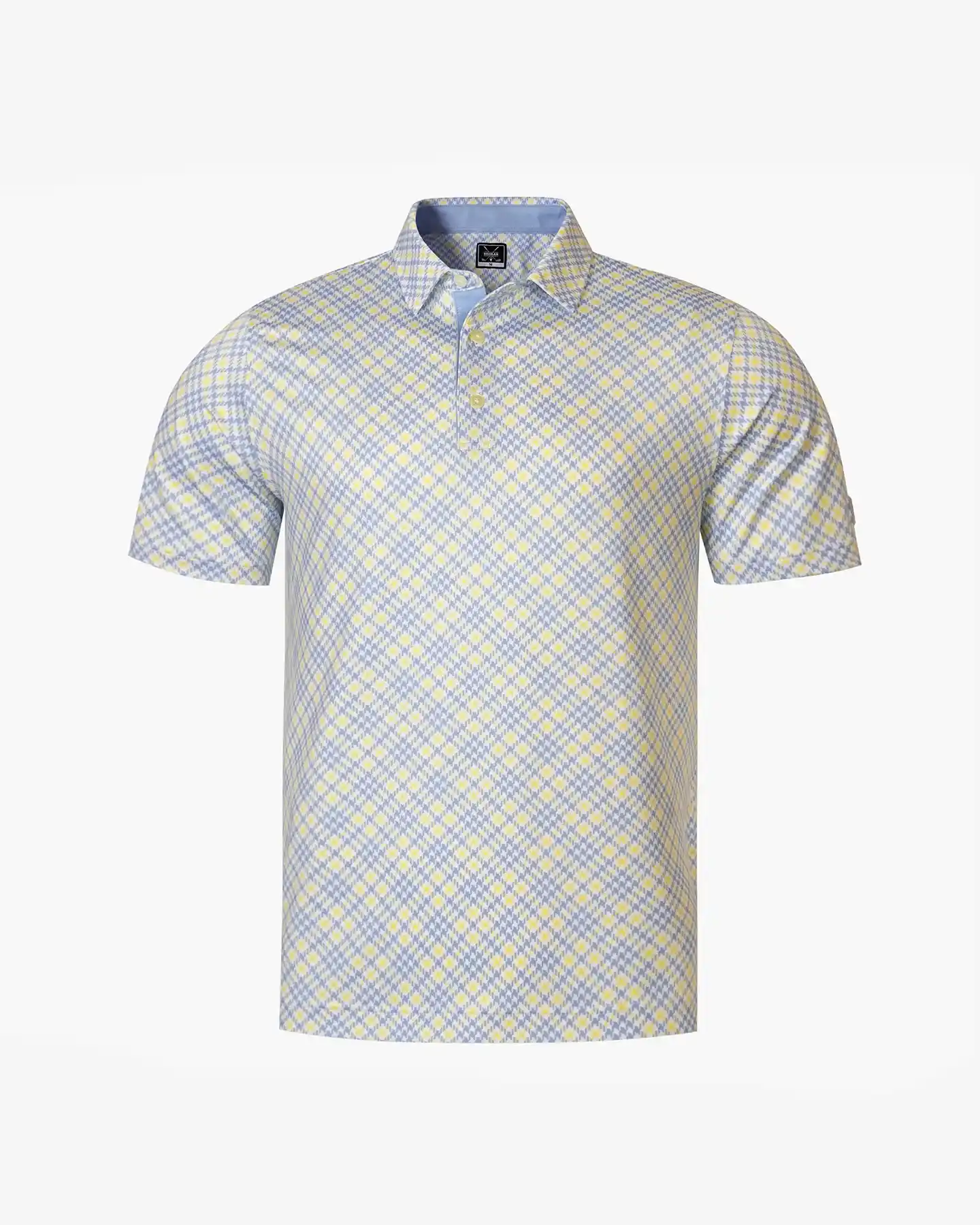 Checked Polo - Yellow