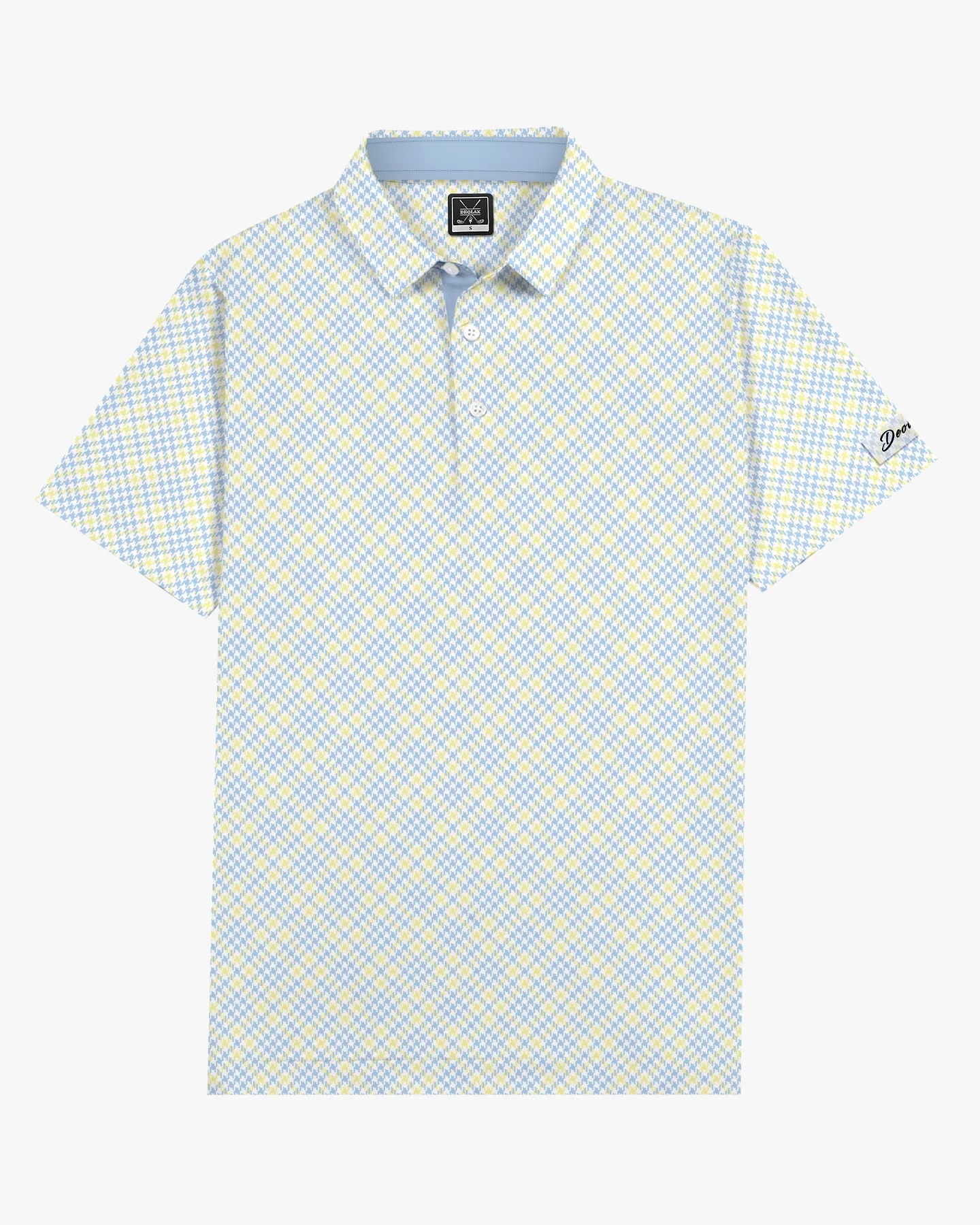 Checked Polo - Yellow - Deolax