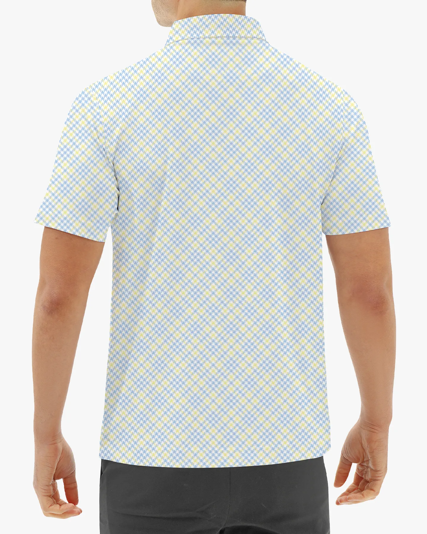 Checked Polo - Yellow - Deolax