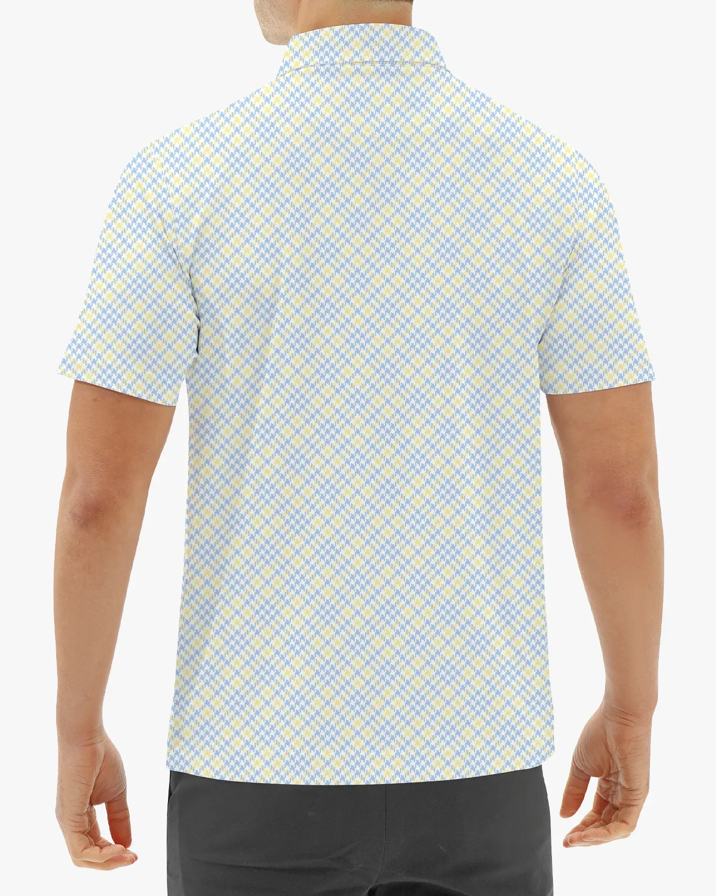 Checked Polo - Yellow - Deolax