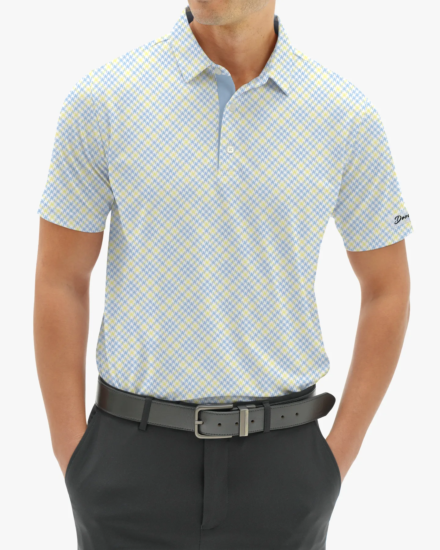 Checked Polo - Yellow - Deolax