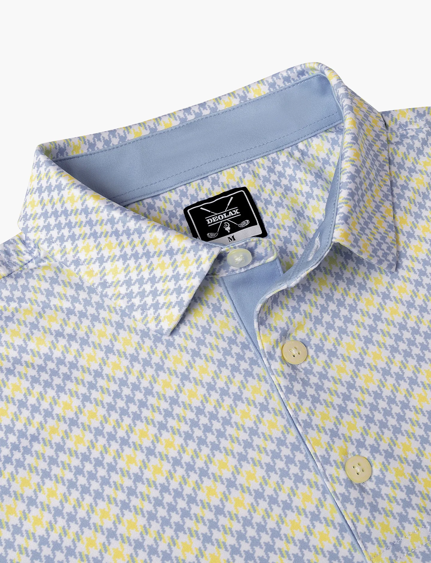 Checked Polo - Yellow