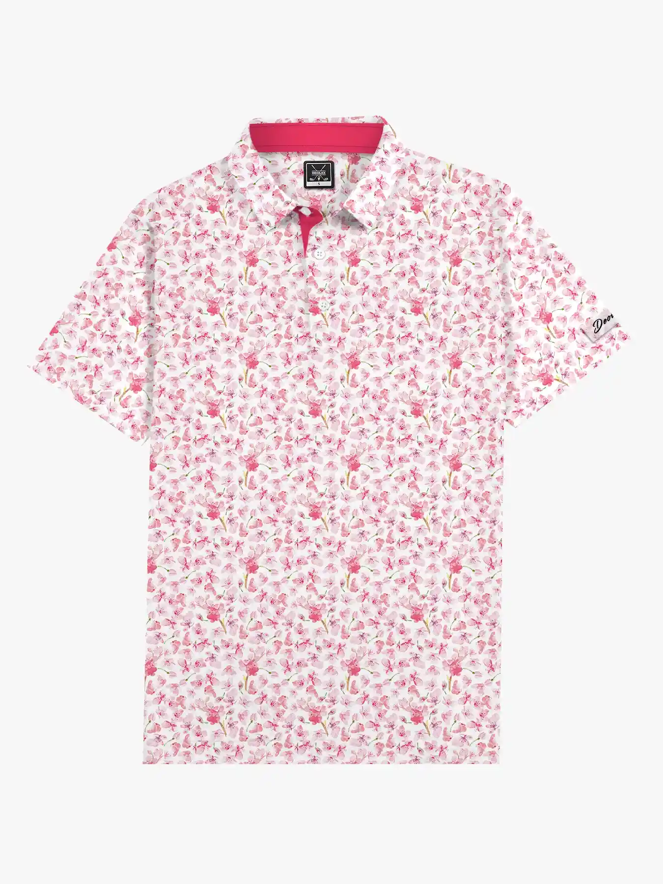  Cherry Hills Floral Golf Polo - Deolax