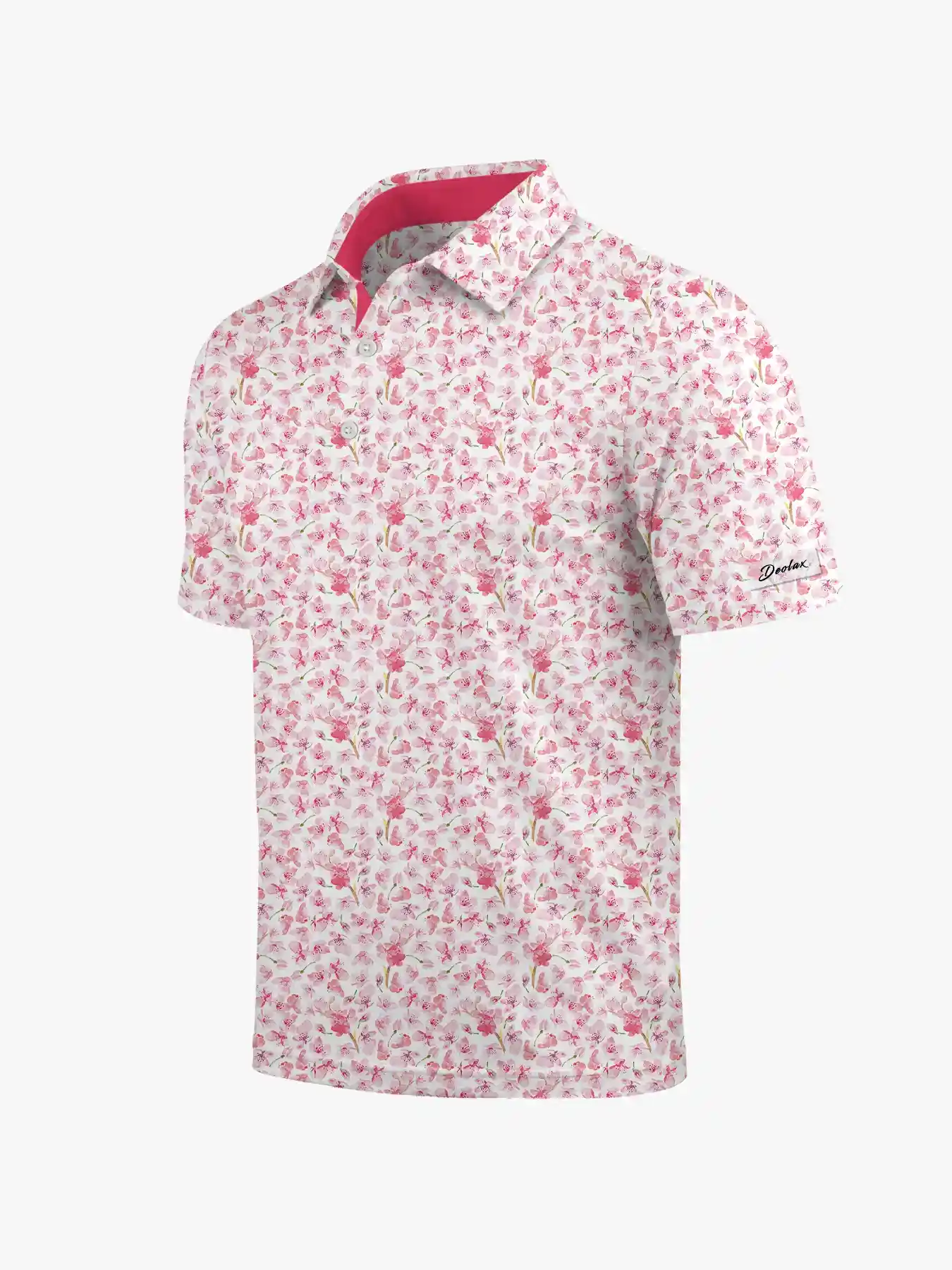  Cherry Hills Floral Golf Polo - Deolax
