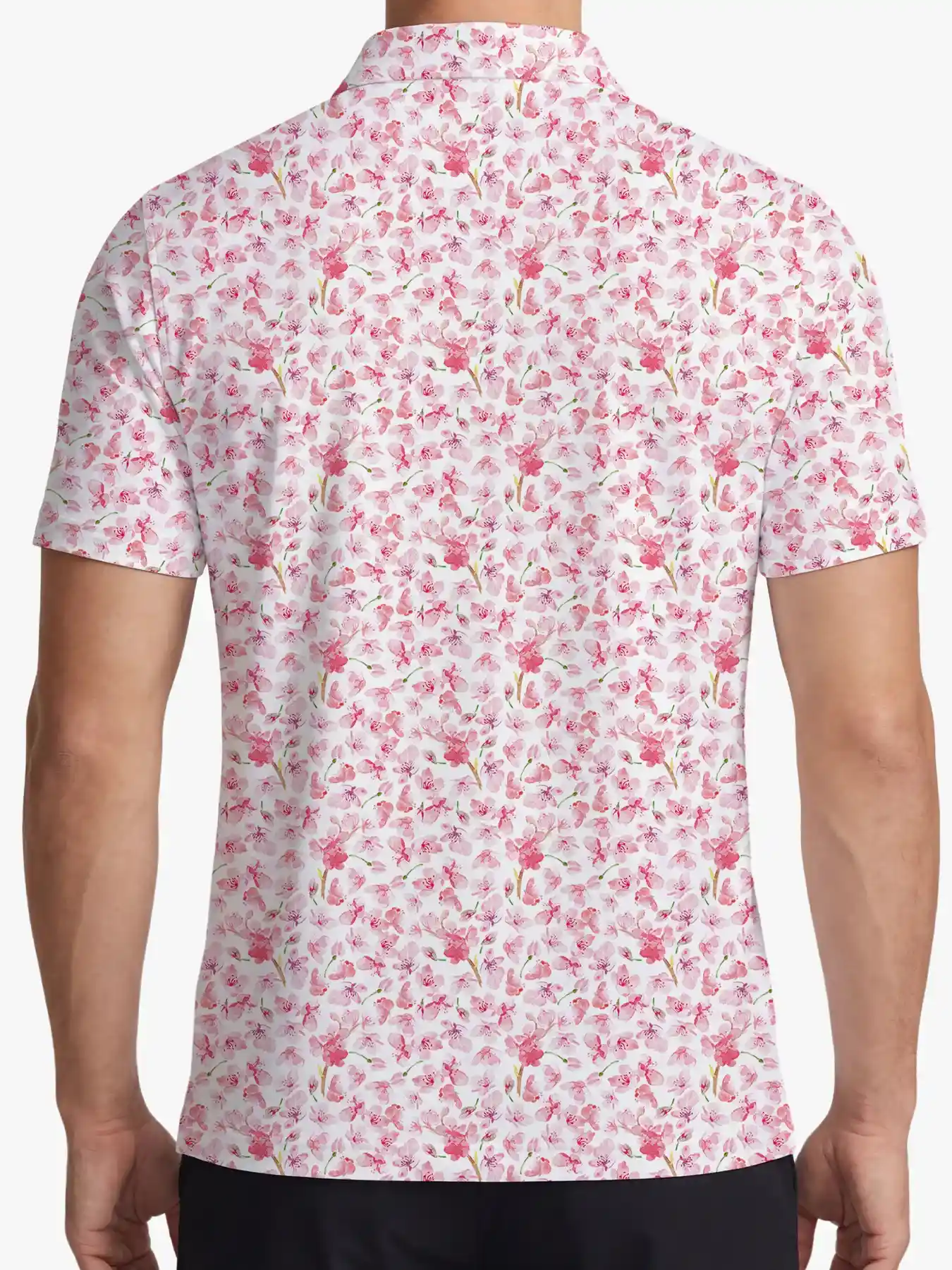  Cherry Hills Floral Golf Polo - Deolax