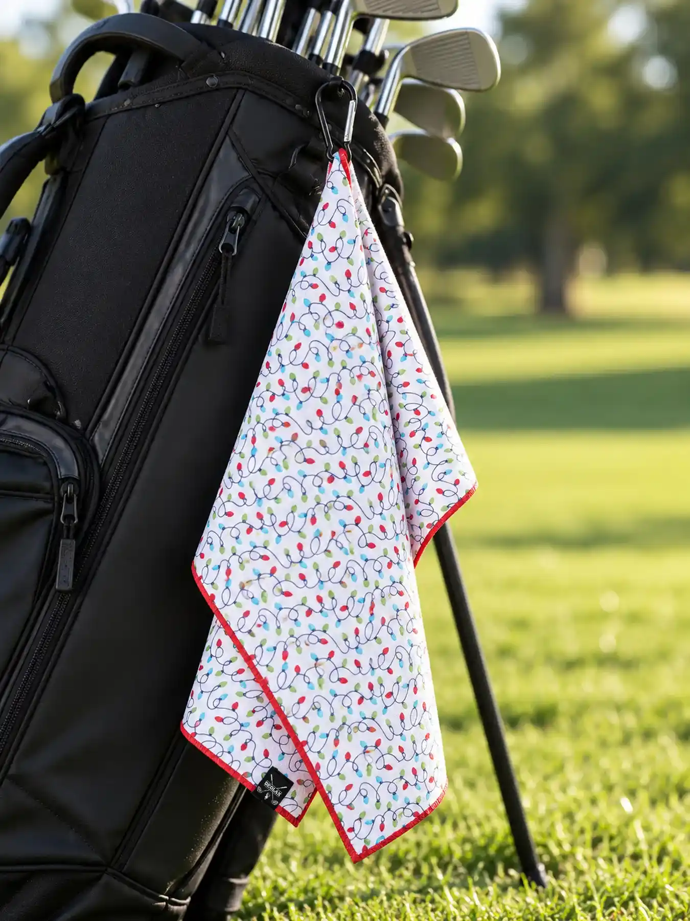 Christmas Light Golf Towel