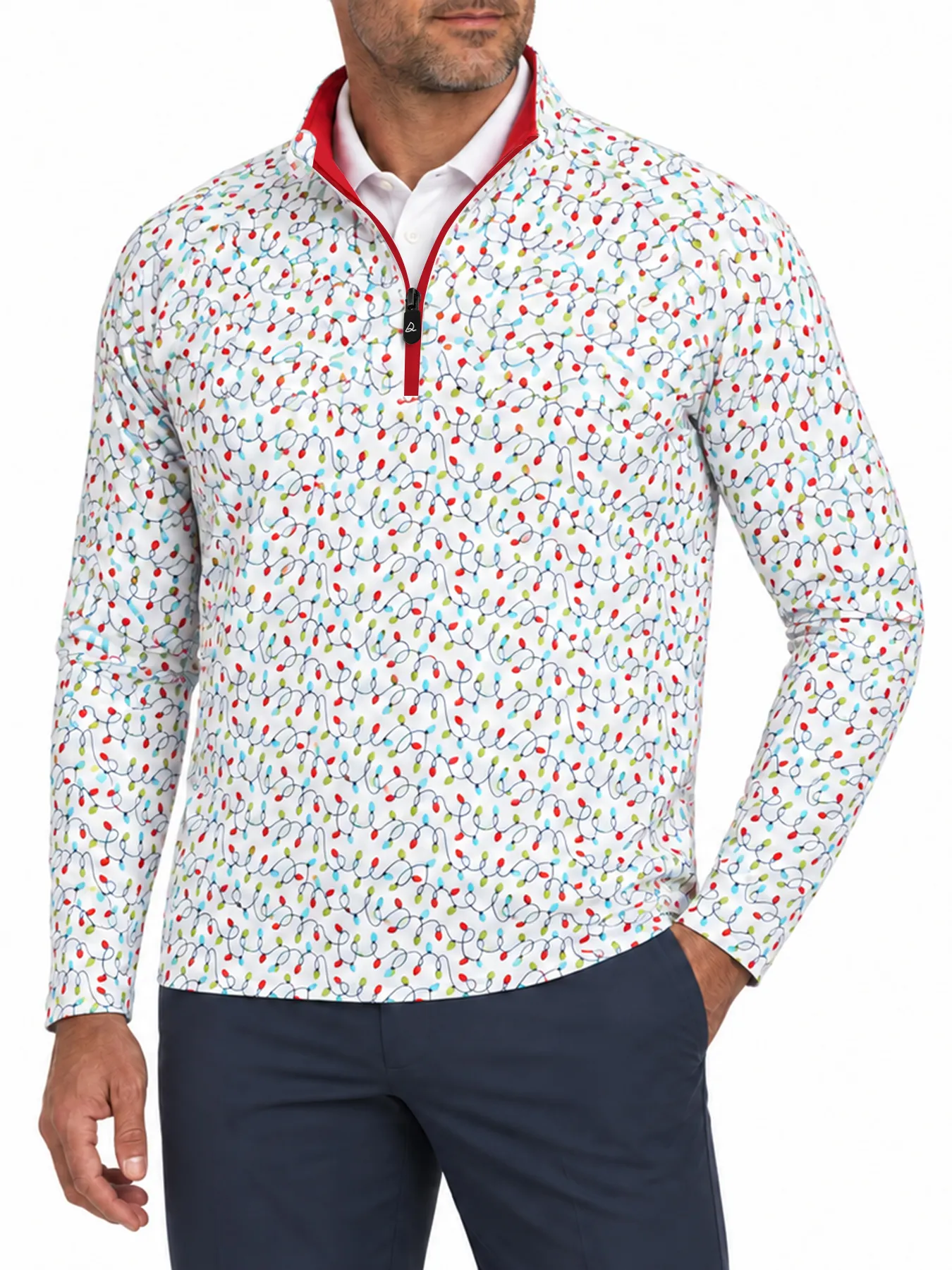Christmas Light Quarter Zip
