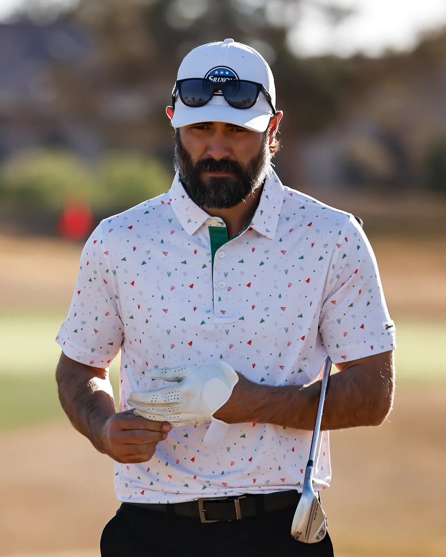 Christmas Tree Golf Polo