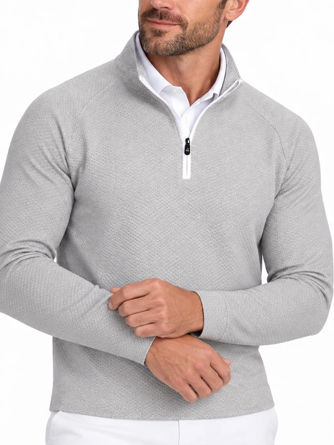 Cloud Jacquard 1/4 Zip