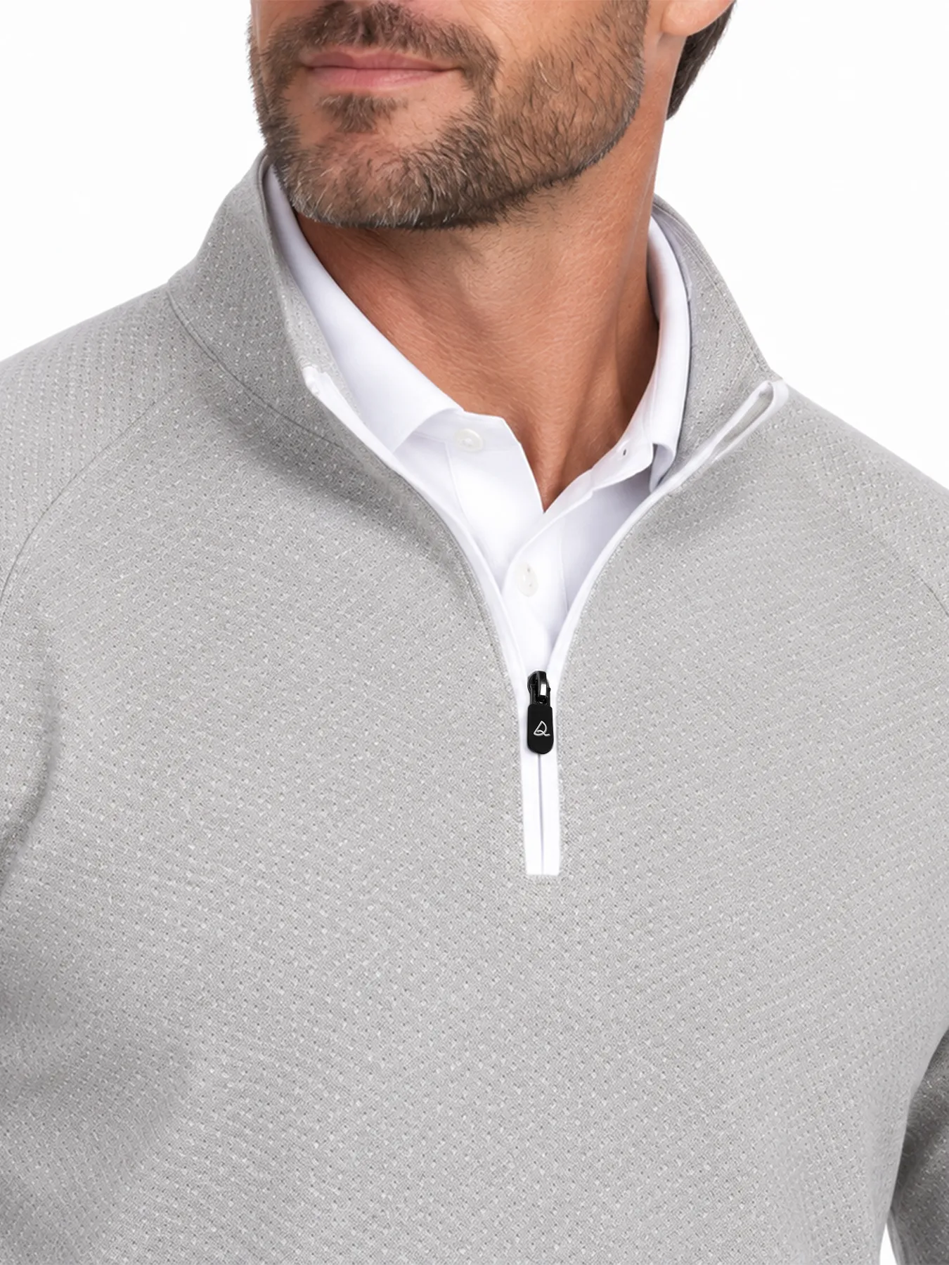 Cloud Jacquard 1/4 Zip