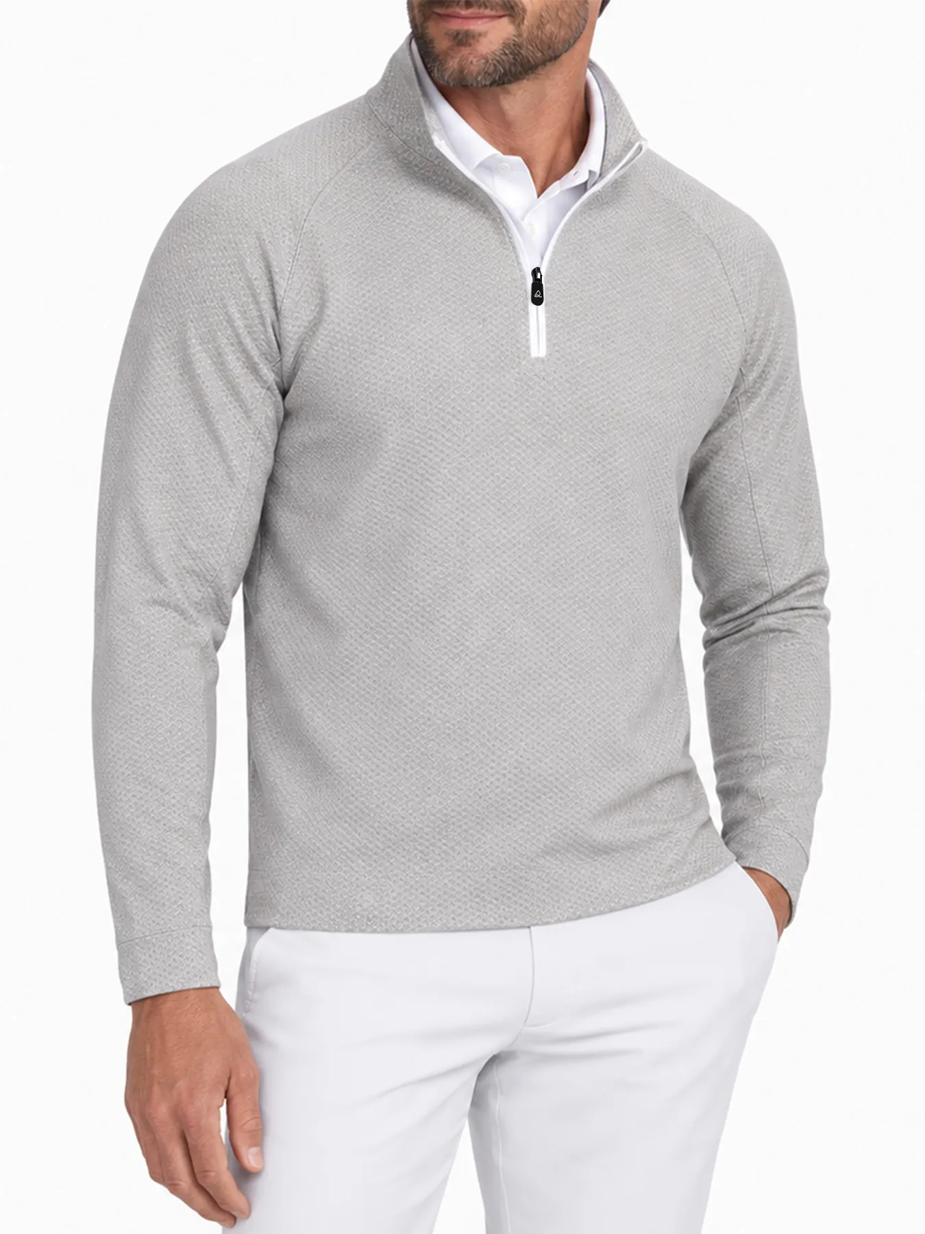 Cloud Jacquard 1/4 Zip