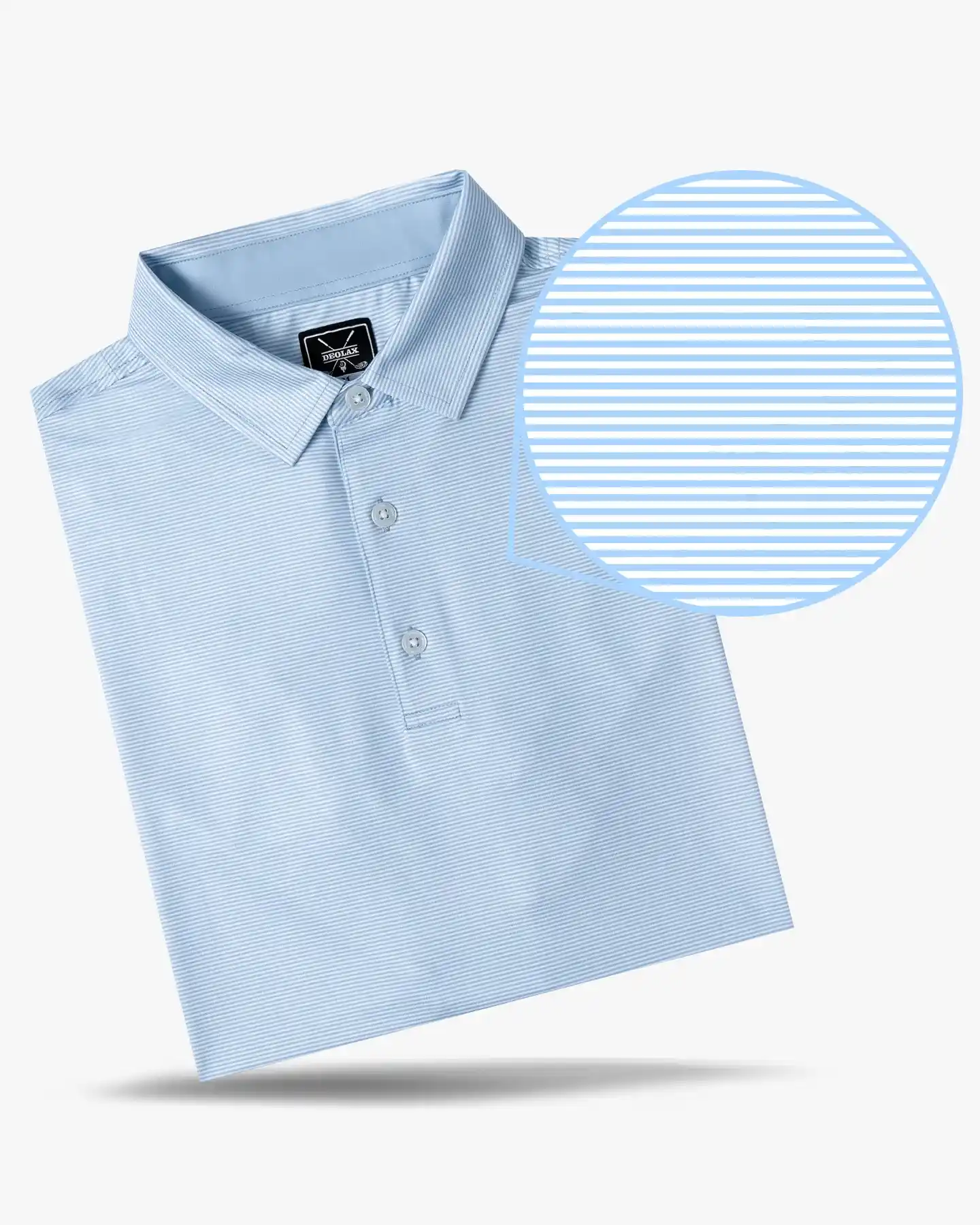Club Pinstripe Performance Polo