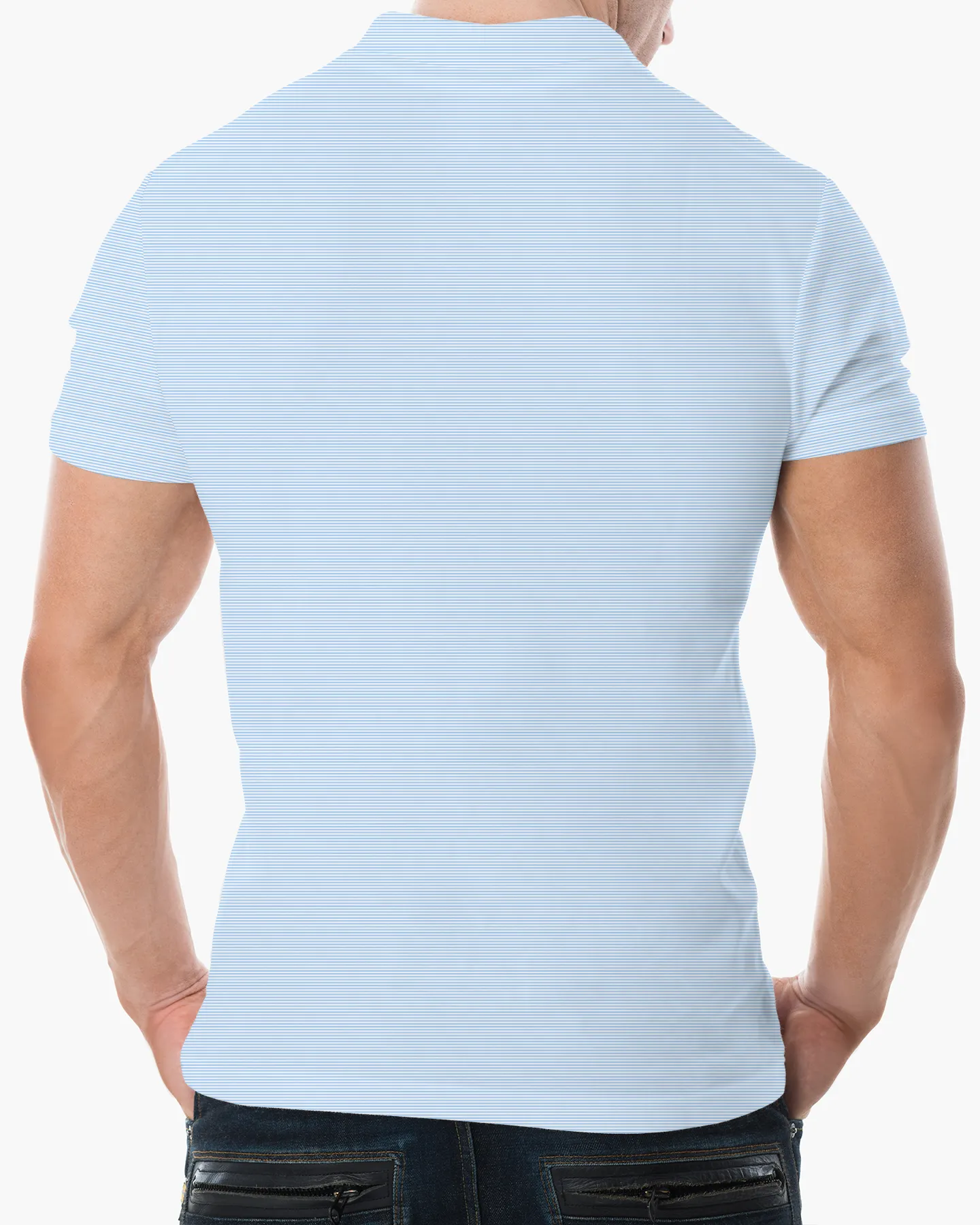 Club Pinstripe Performance Polo - Deolax
