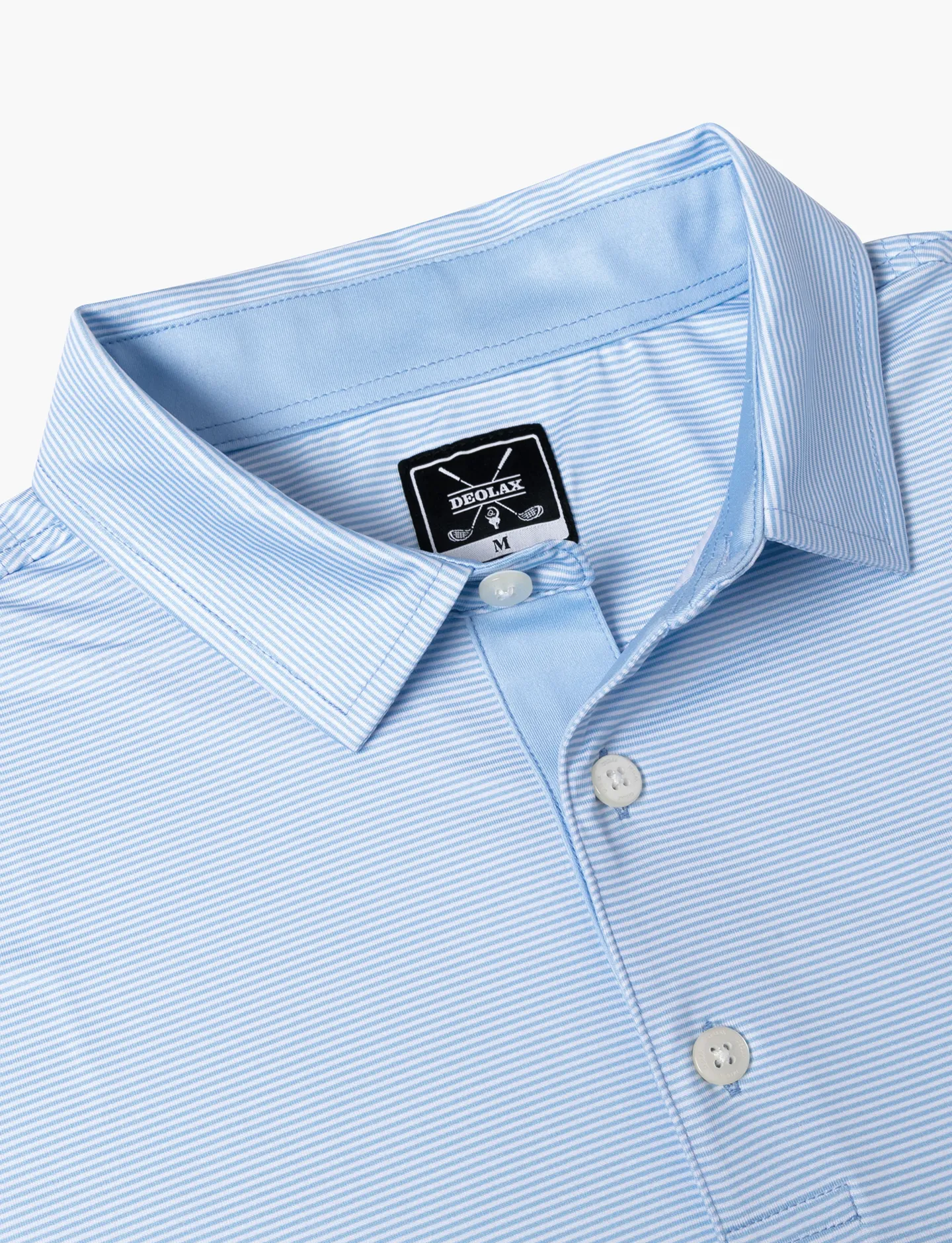 Club Pinstripe Performance Polo