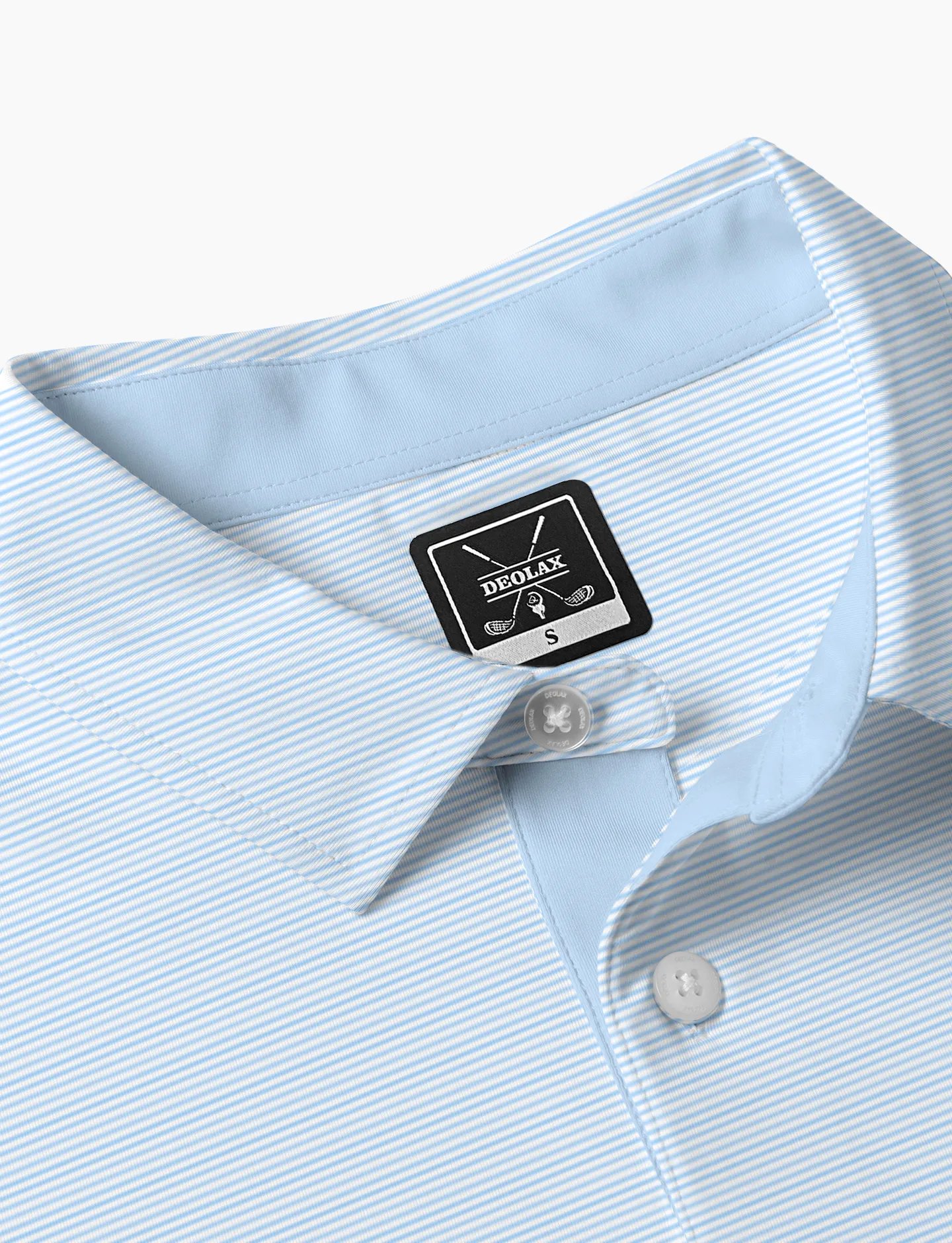Club Pinstripe Performance Polo - Deolax