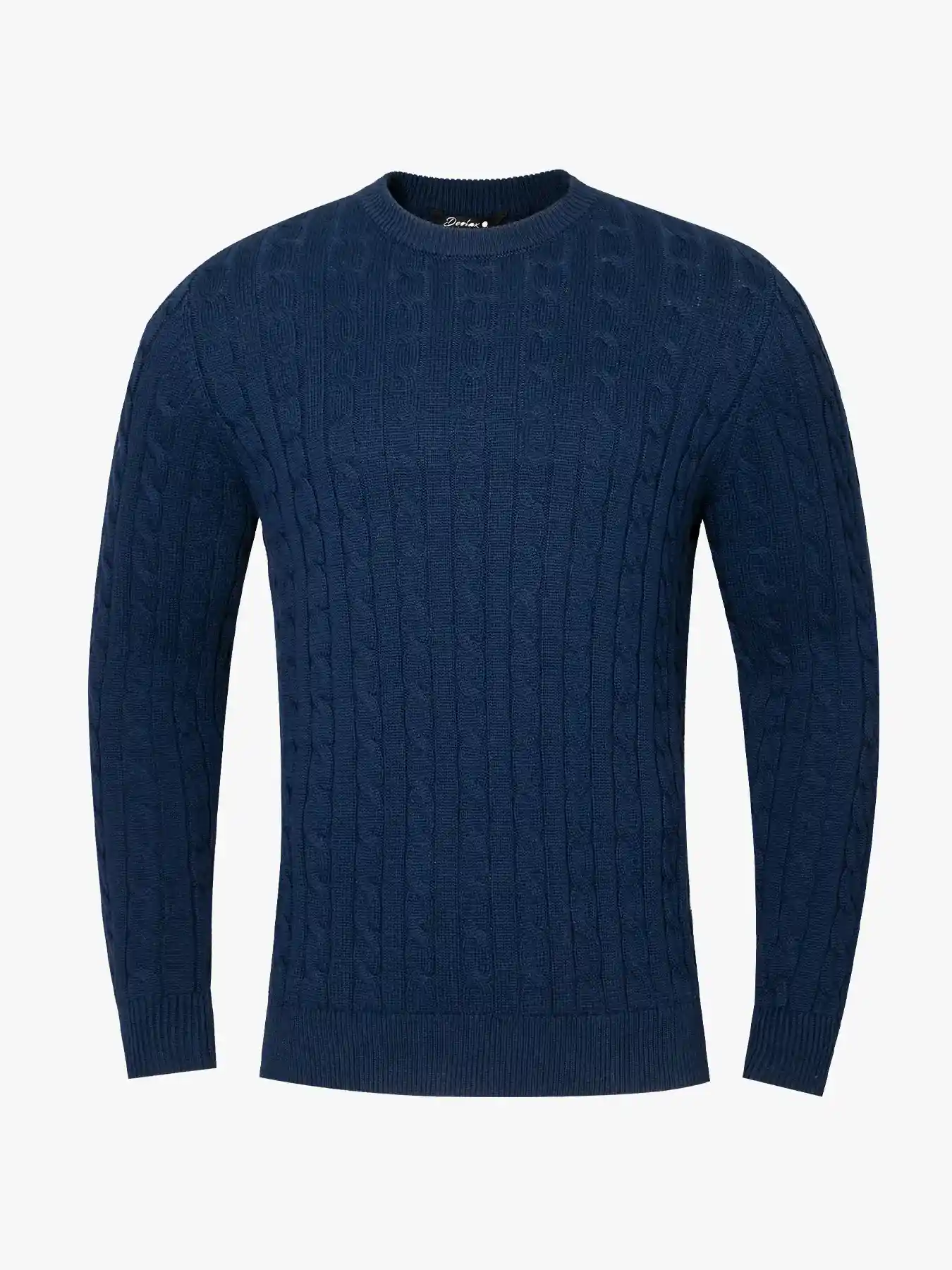 Clubhouse Cable-Knit Cotton Sweater - Deolax
