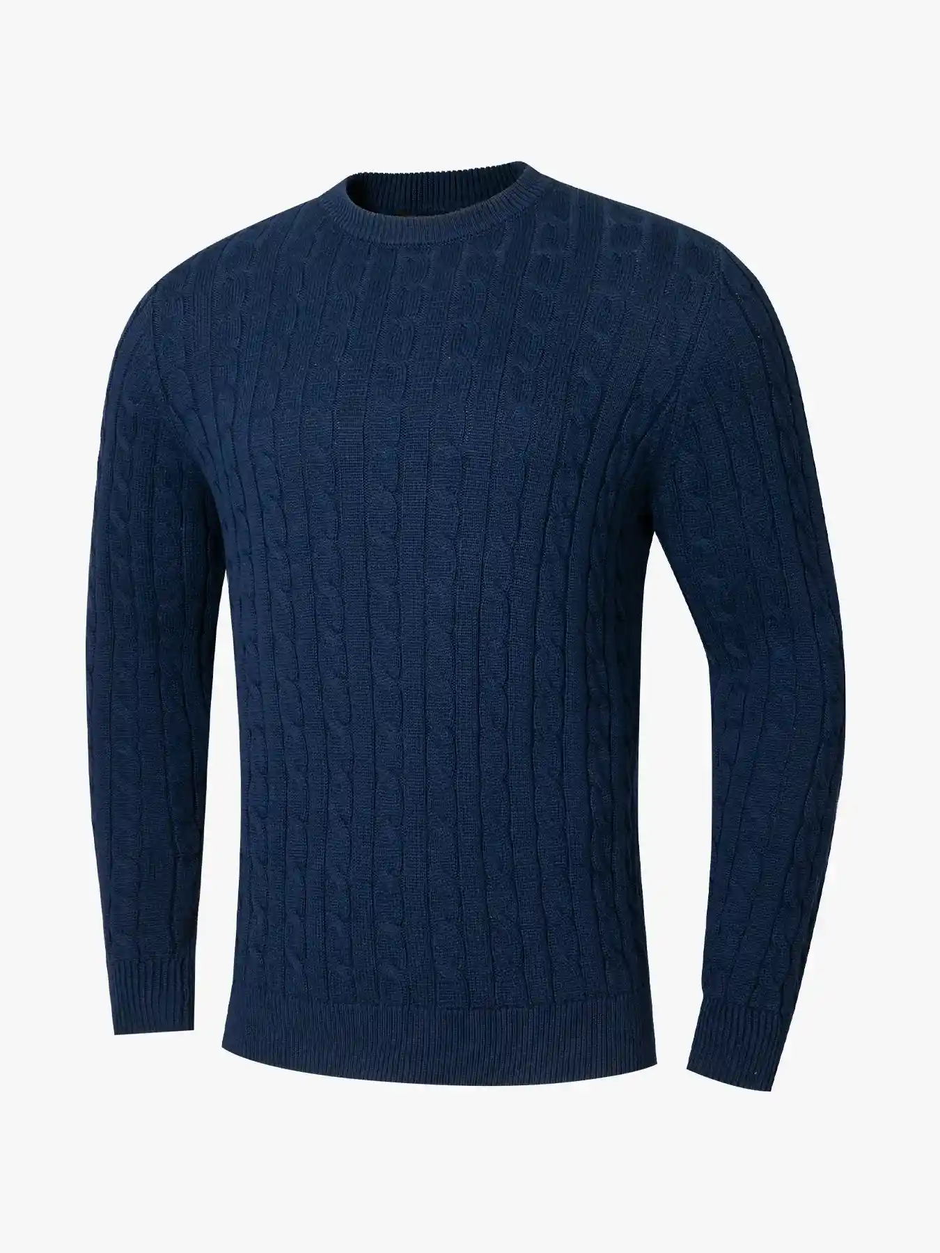 Clubhouse Cable-Knit Cotton Sweater - Deolax
