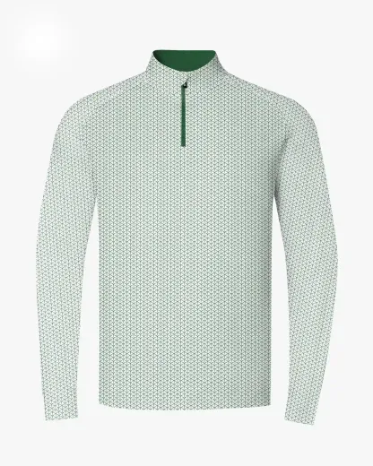 Green Clubhouse Quarter Zip - Deolax