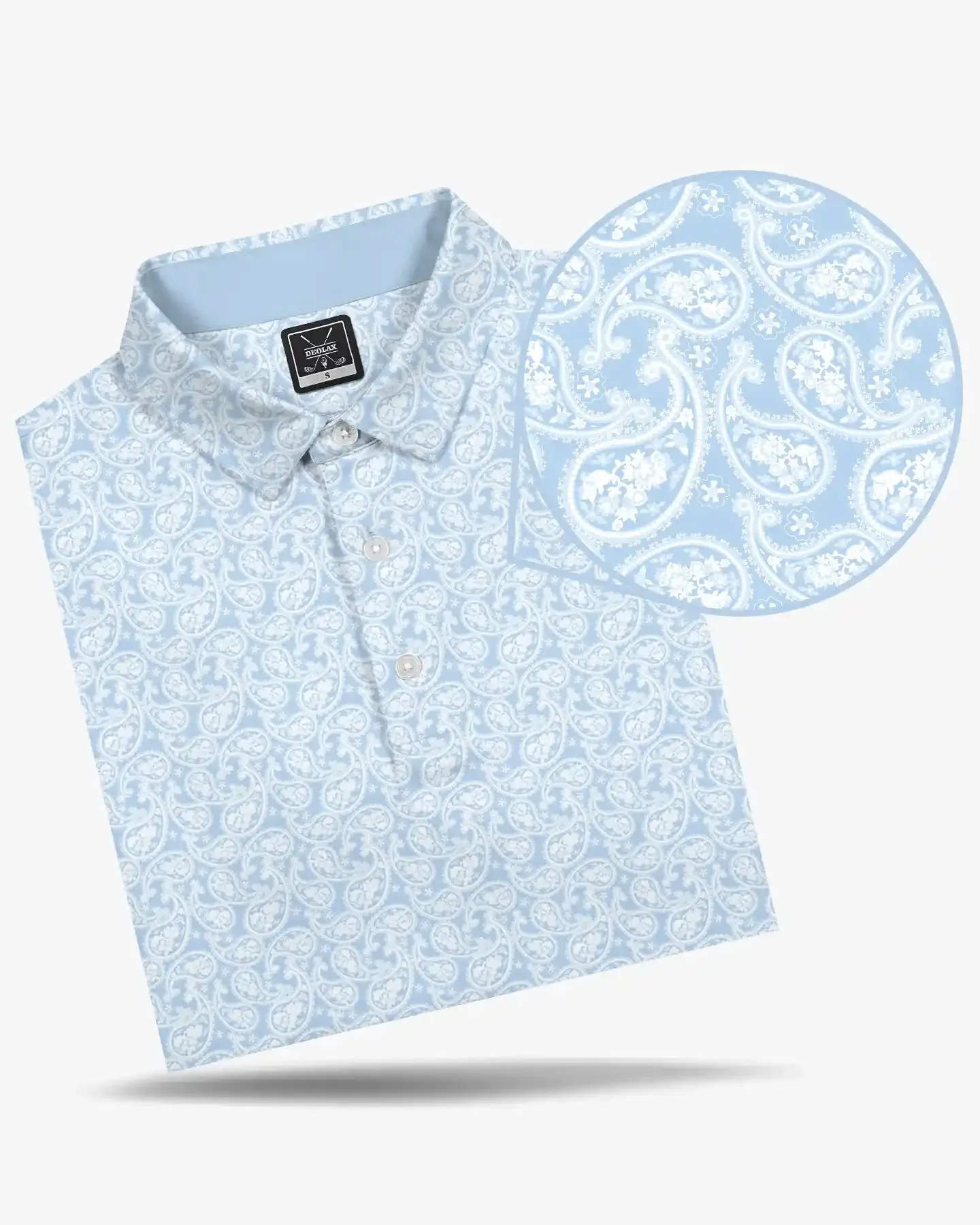 Clubhouse Paisley Polo - Deolax