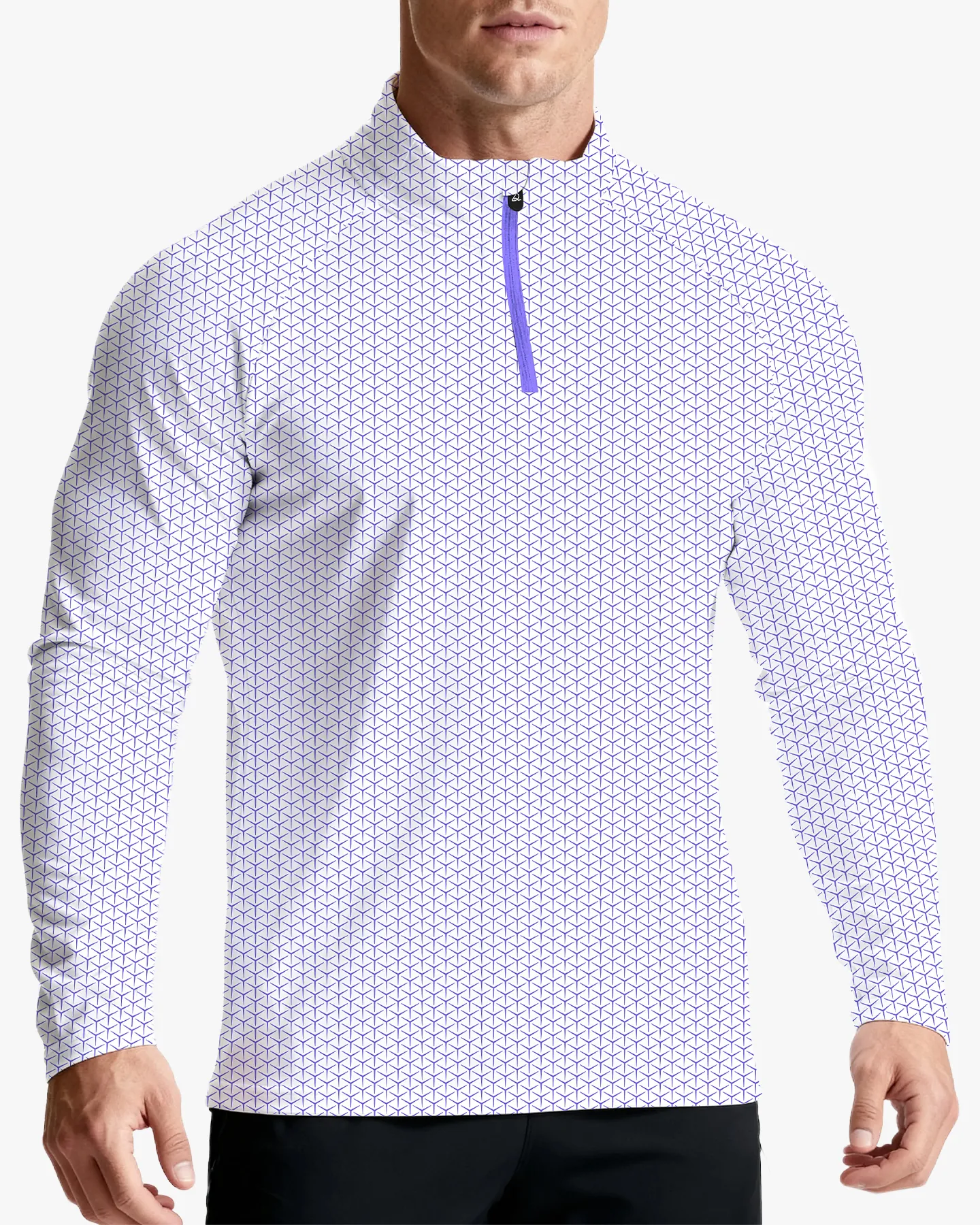 Clubhouse Quarter Zip - Purple