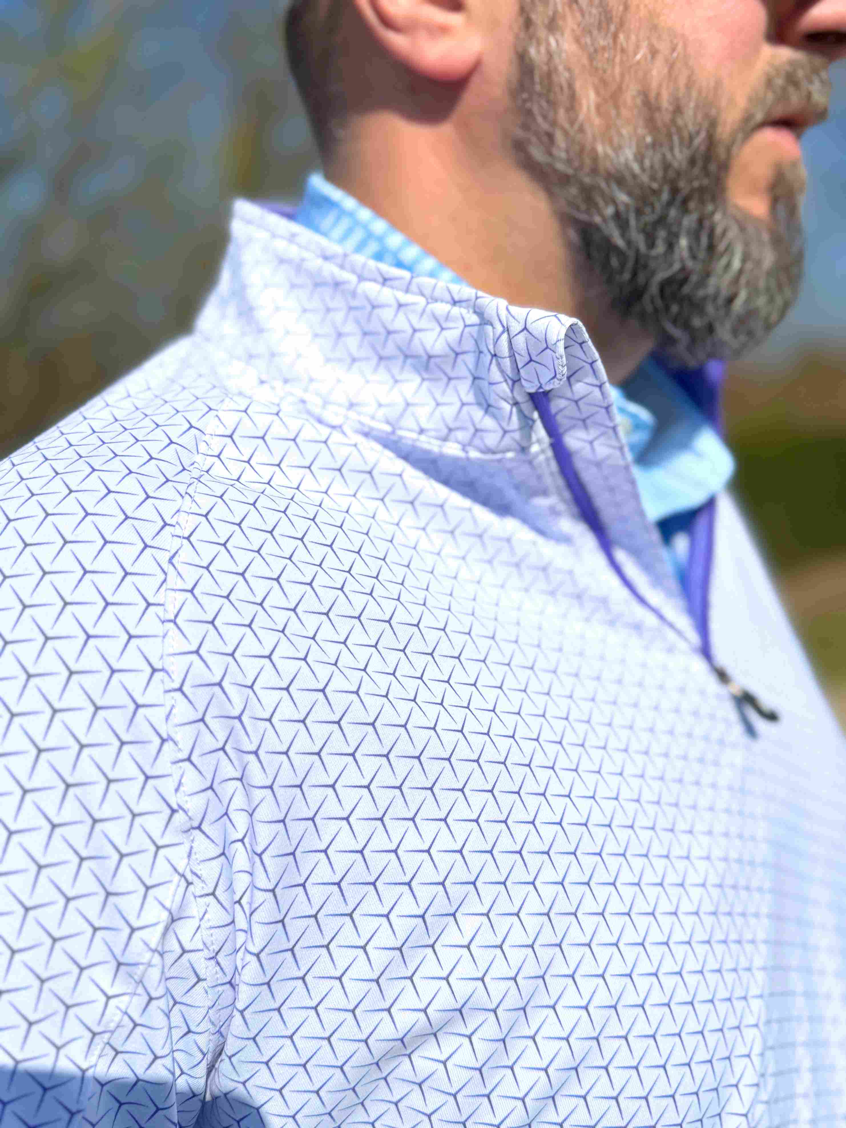 Clubhouse Quarter Zip - Purple