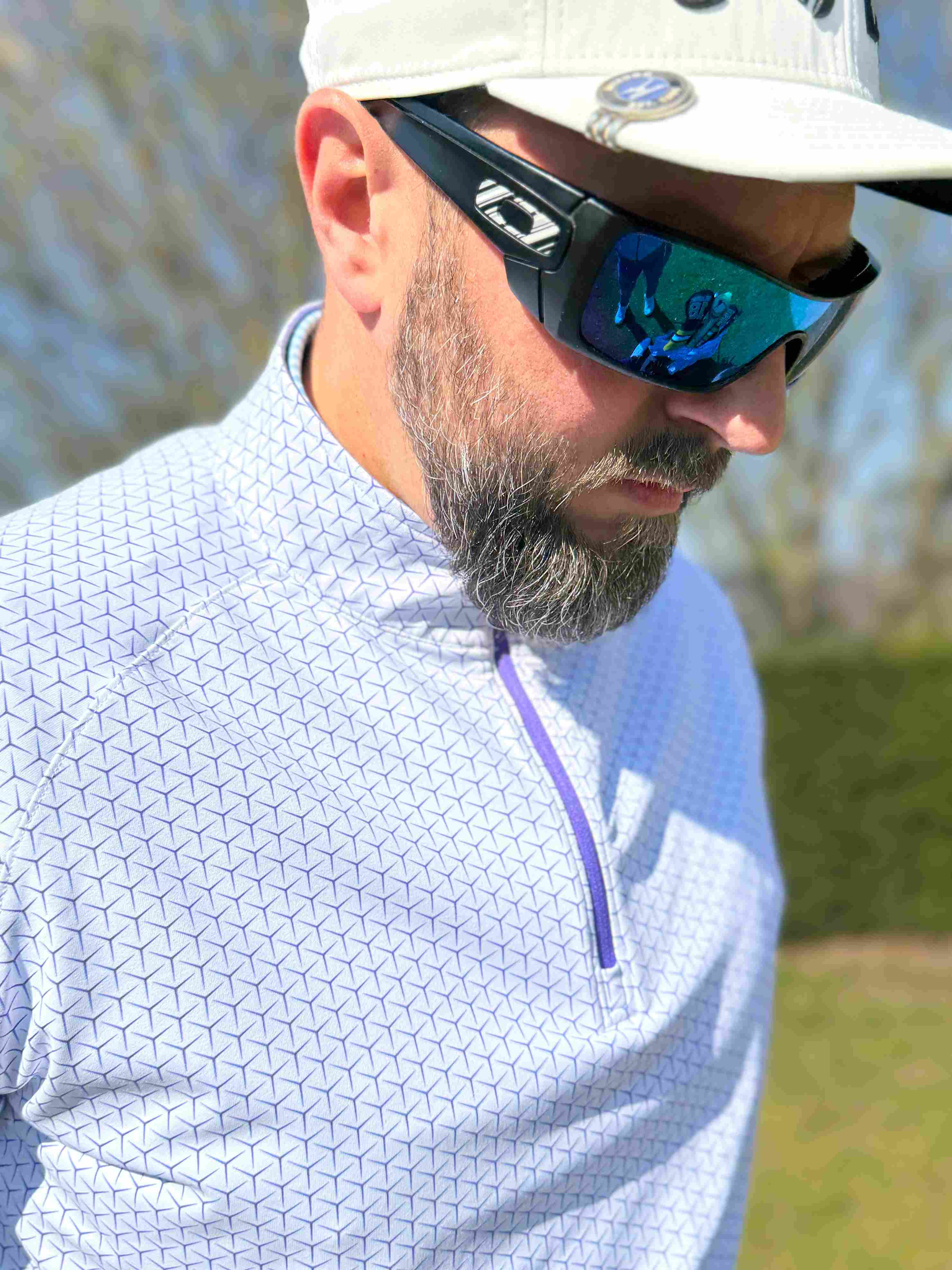 Clubhouse Quarter Zip - Purple