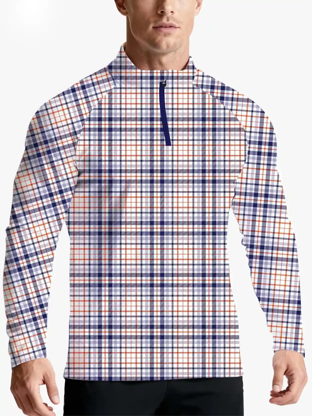 Clubhouse Tattersall Quarter Zip