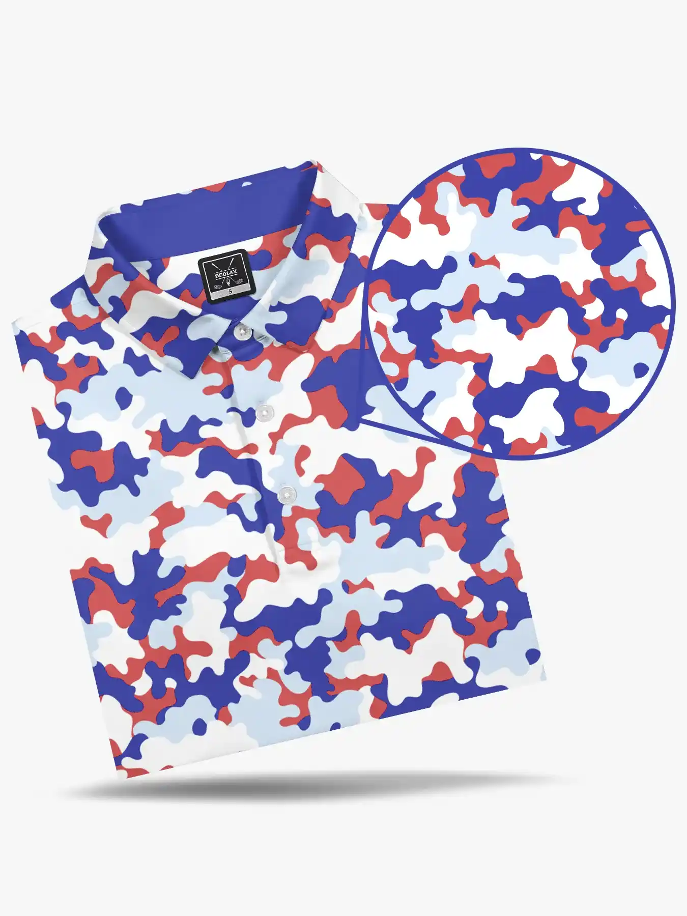 Coastal Camo Polo - Deolax