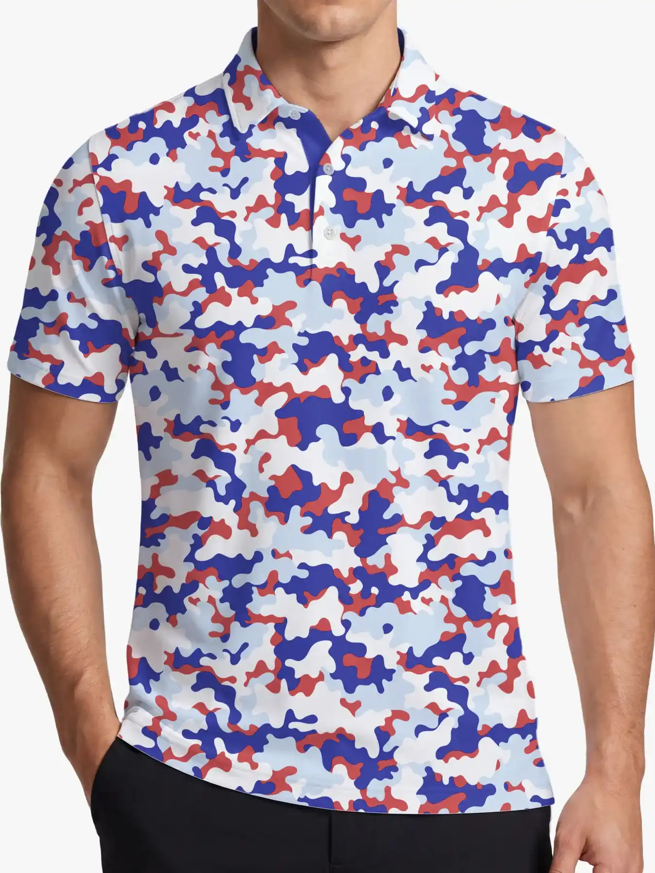 Coastal Camo Polo - Deolax