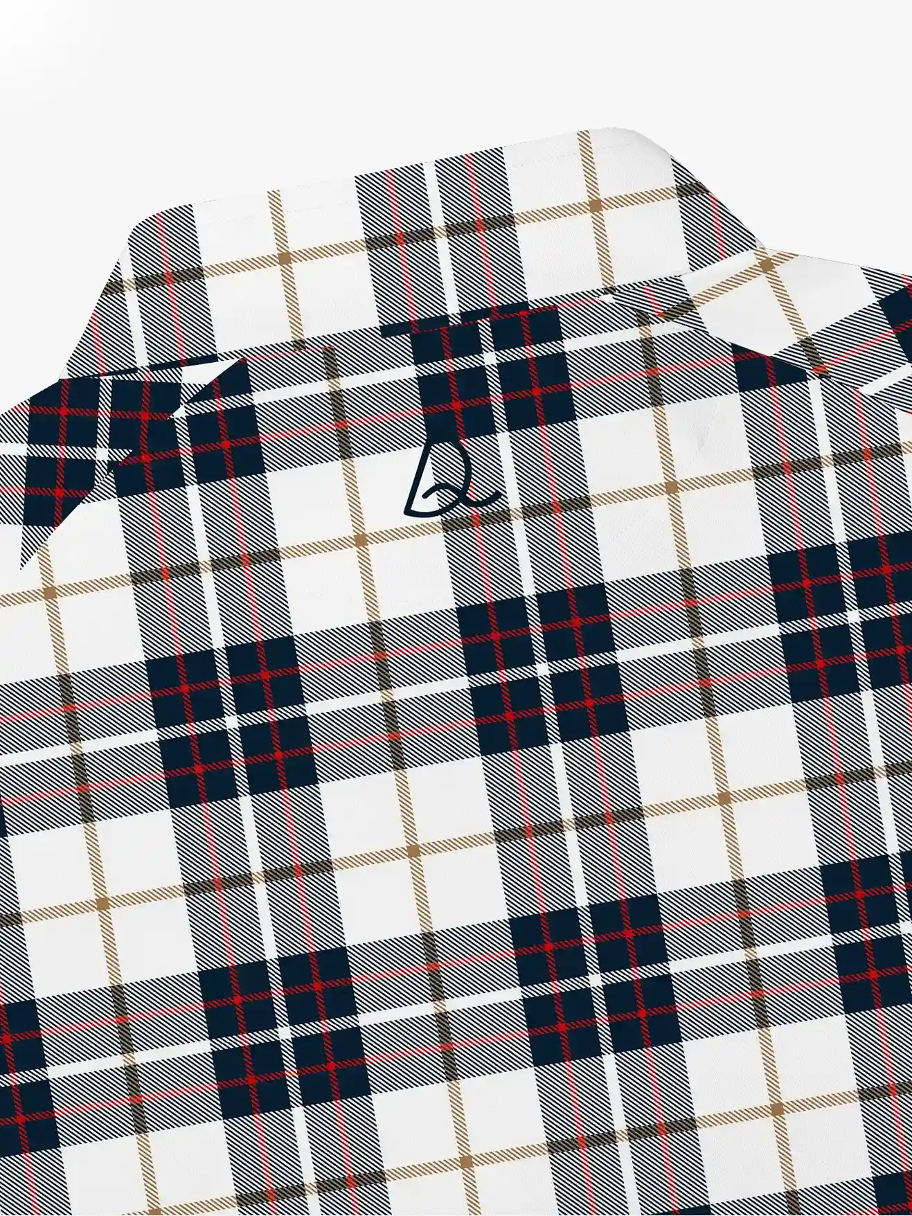 Coastal Fairway Plaid Quarter Zip - Deolax